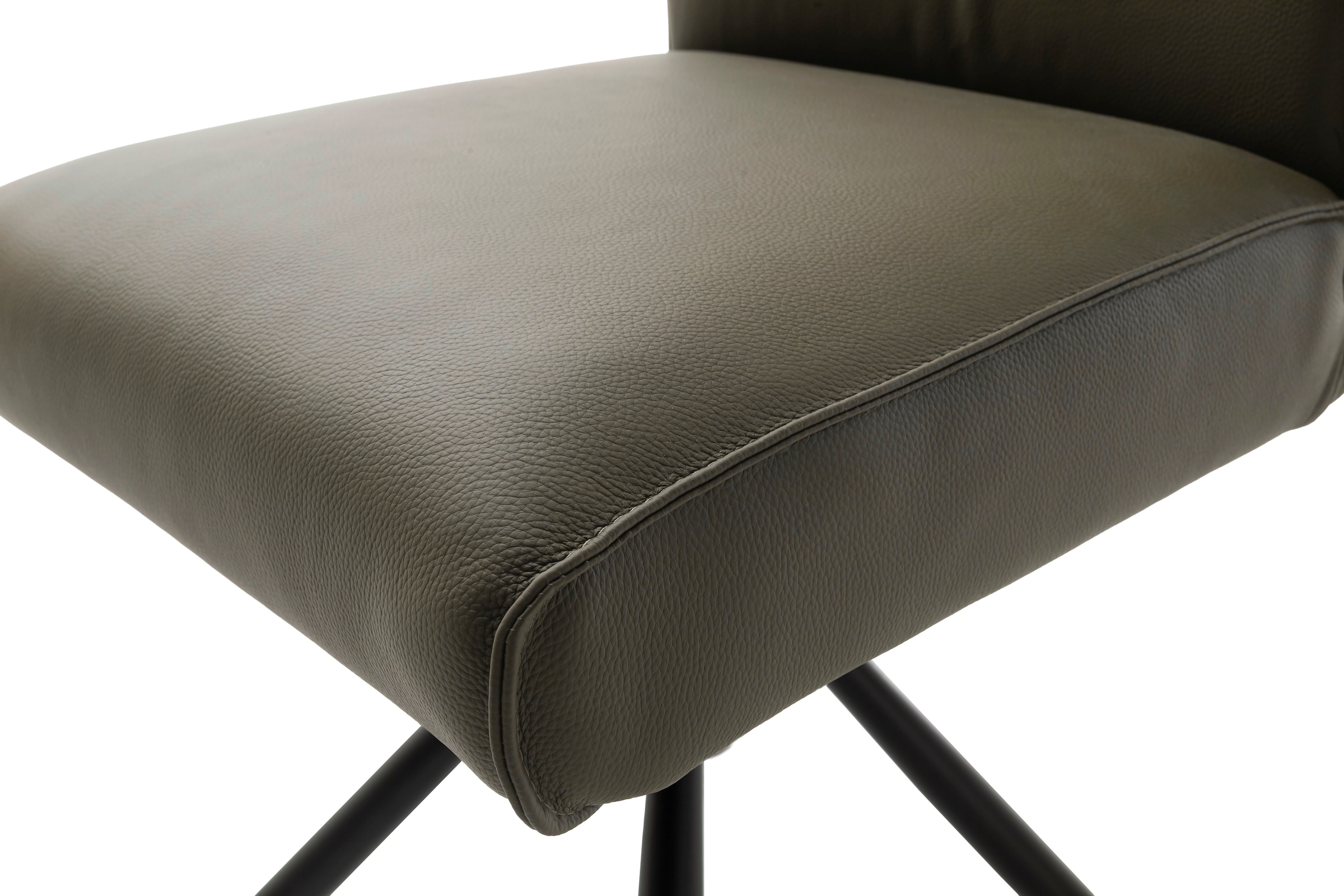 MCA furniture Chaise à 4 pieds »DELANE Esszimmerstuhl (2er Set) - Stuhl« (Ensemble) 2 cuisTaschenfederkern, Lehnenkippfunktion, beweglicher Rücken, 360° drehbar