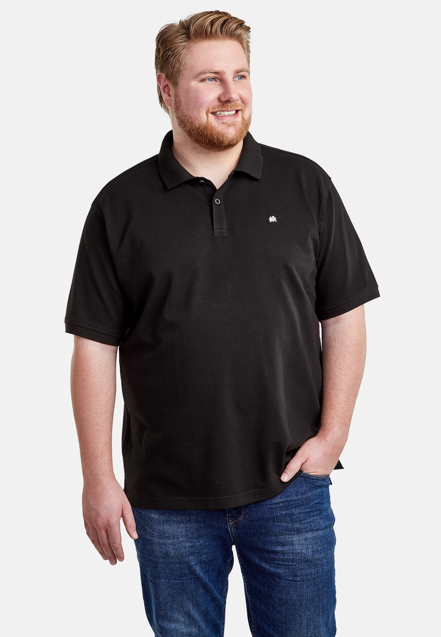 LERROS Polo »Klassisches Herren Poloshirt in grossen Grössen aus Baumwoll-Piqué«