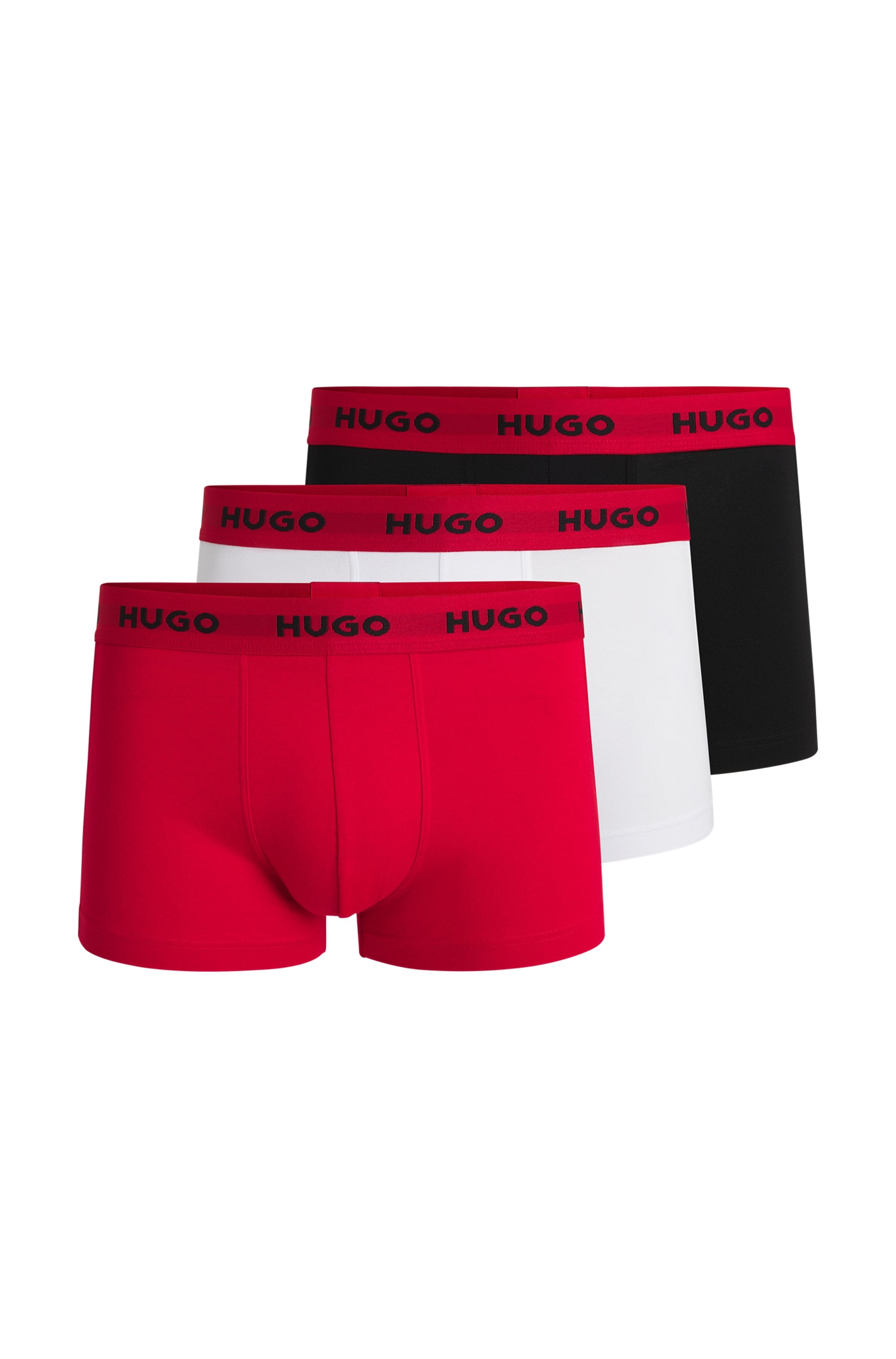 HUGO Underwear Trunk »TRUNK TRIPLET PACK« Packung, 3er Pack, 