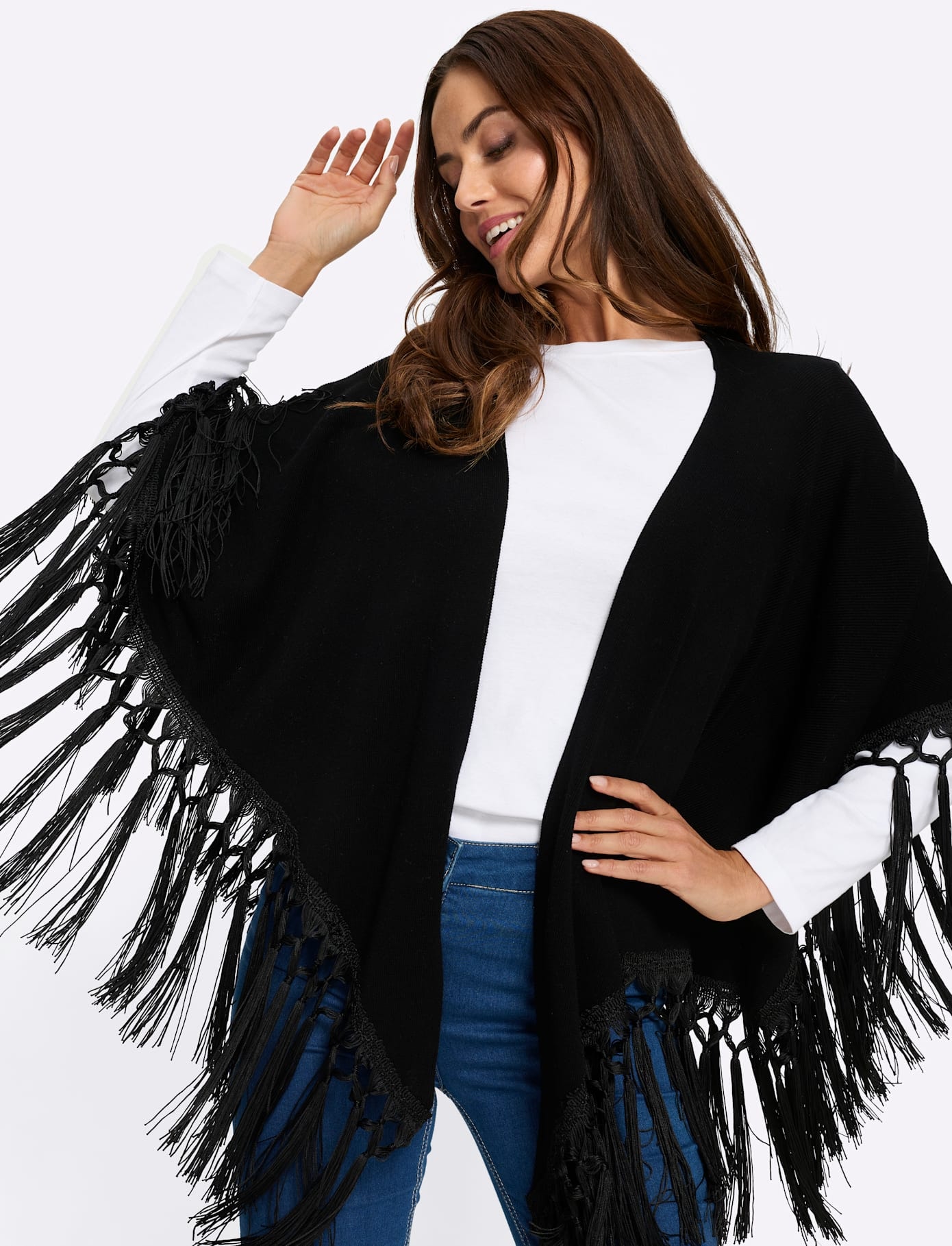heine Strickcape