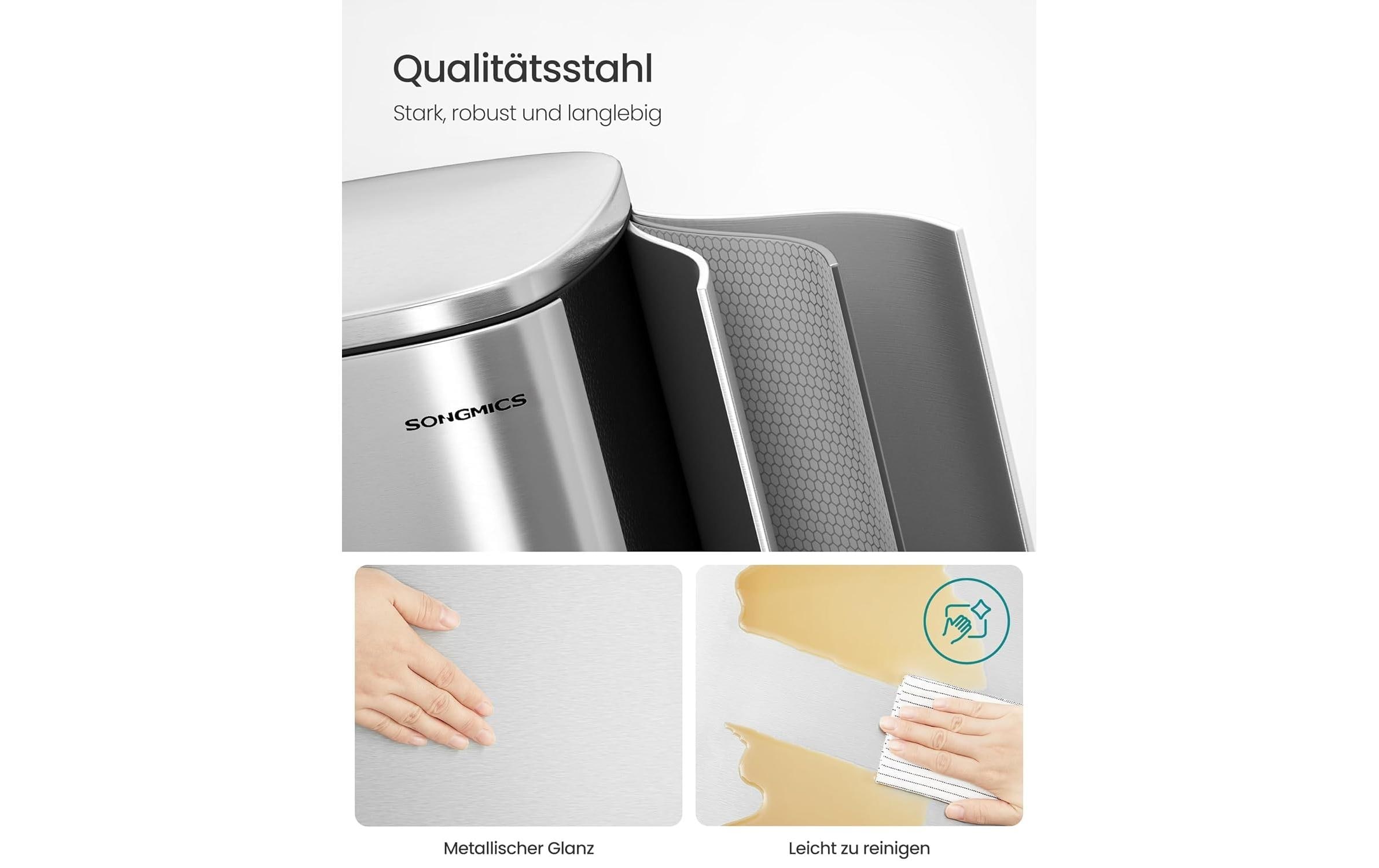 SONGMICS Mülleimer »50 l« 1 Behälter