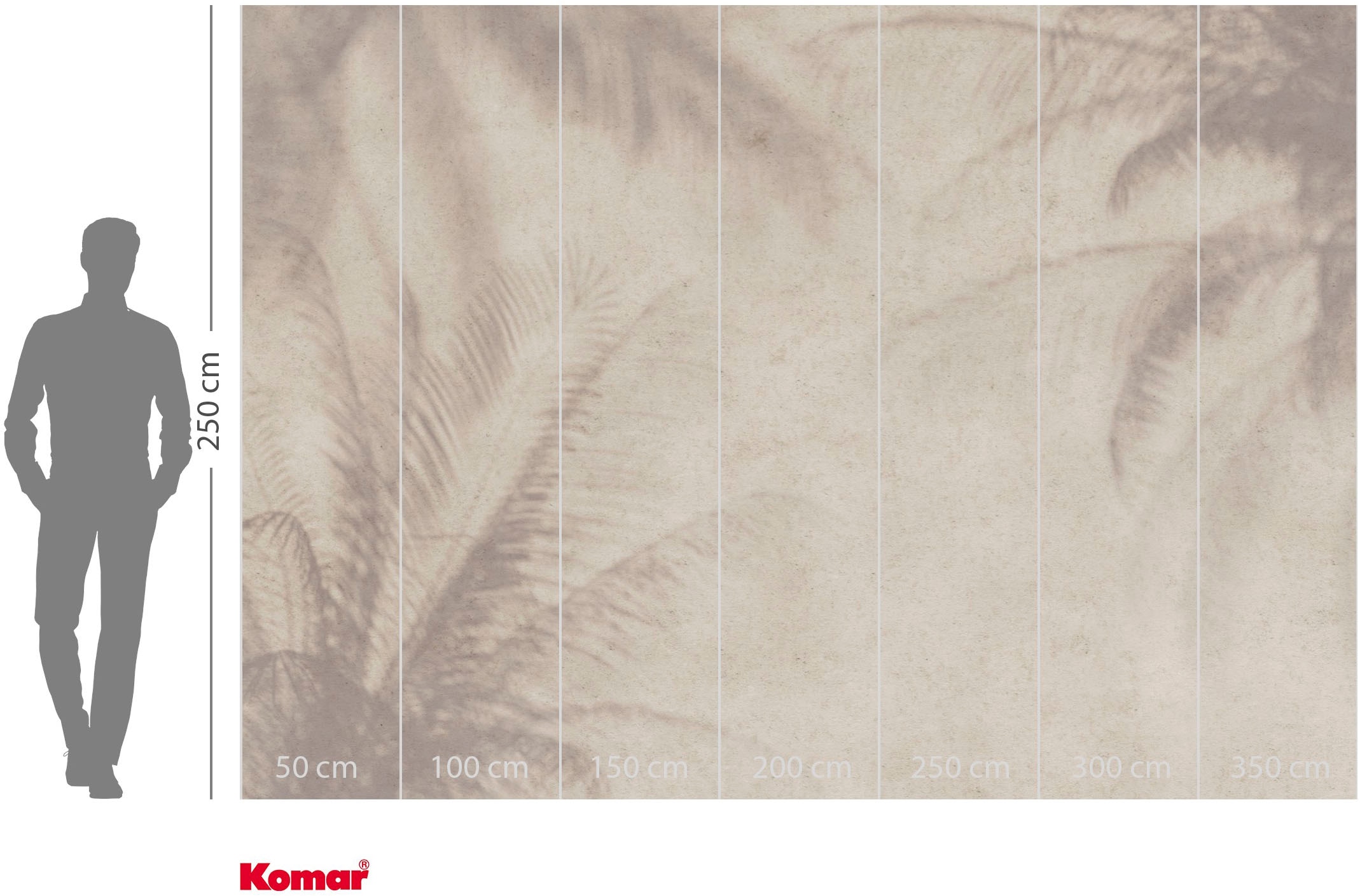 Komar Papier peint photo »Vlies Fototapete - Brise - Grösse 350 x 250 cm« Motif | imprimé lisse