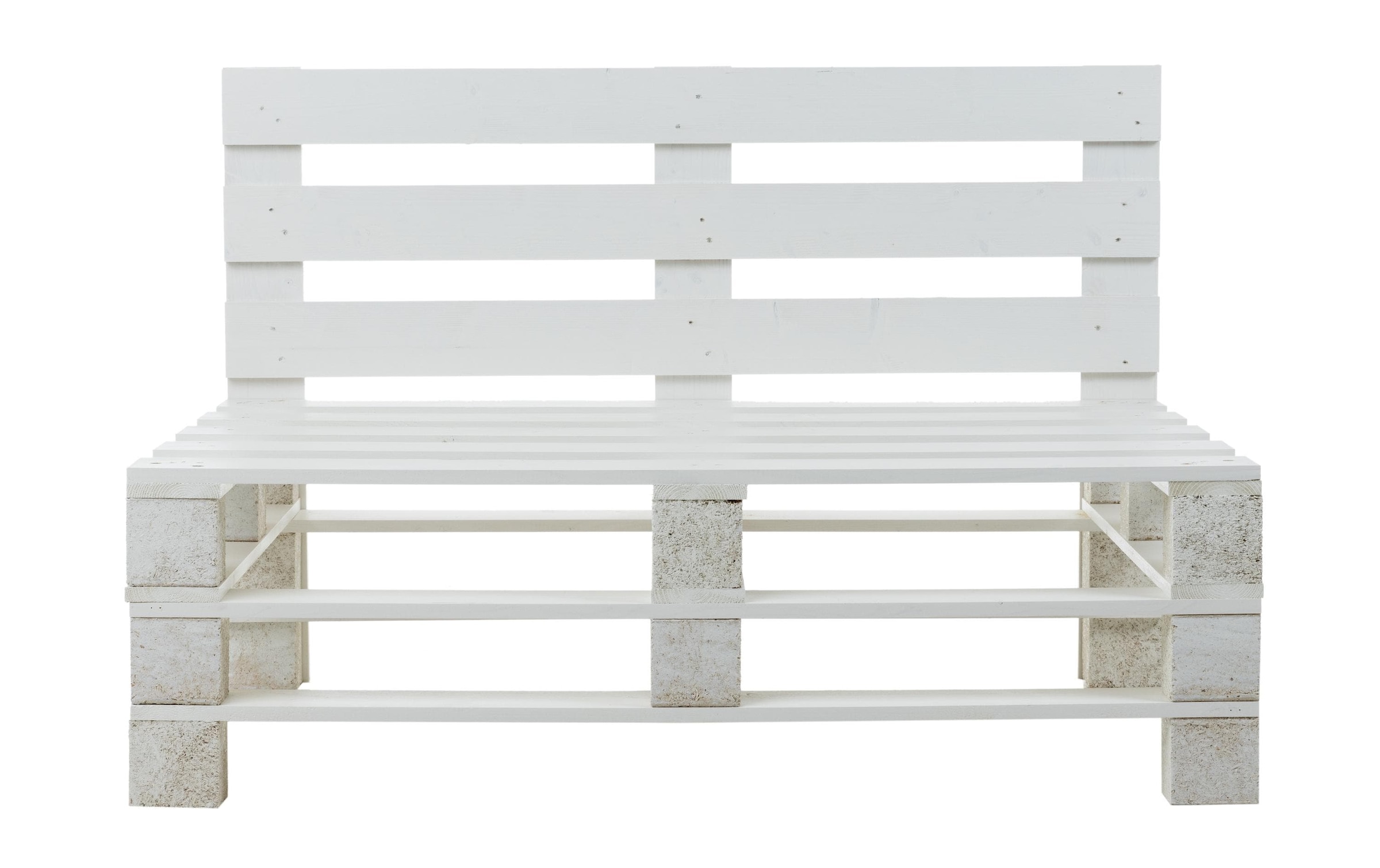 Cocon Garten-Palettensofa »120 x 50/86 x 80« Palettenmöbel für Balkon, Terrasse oder Garten