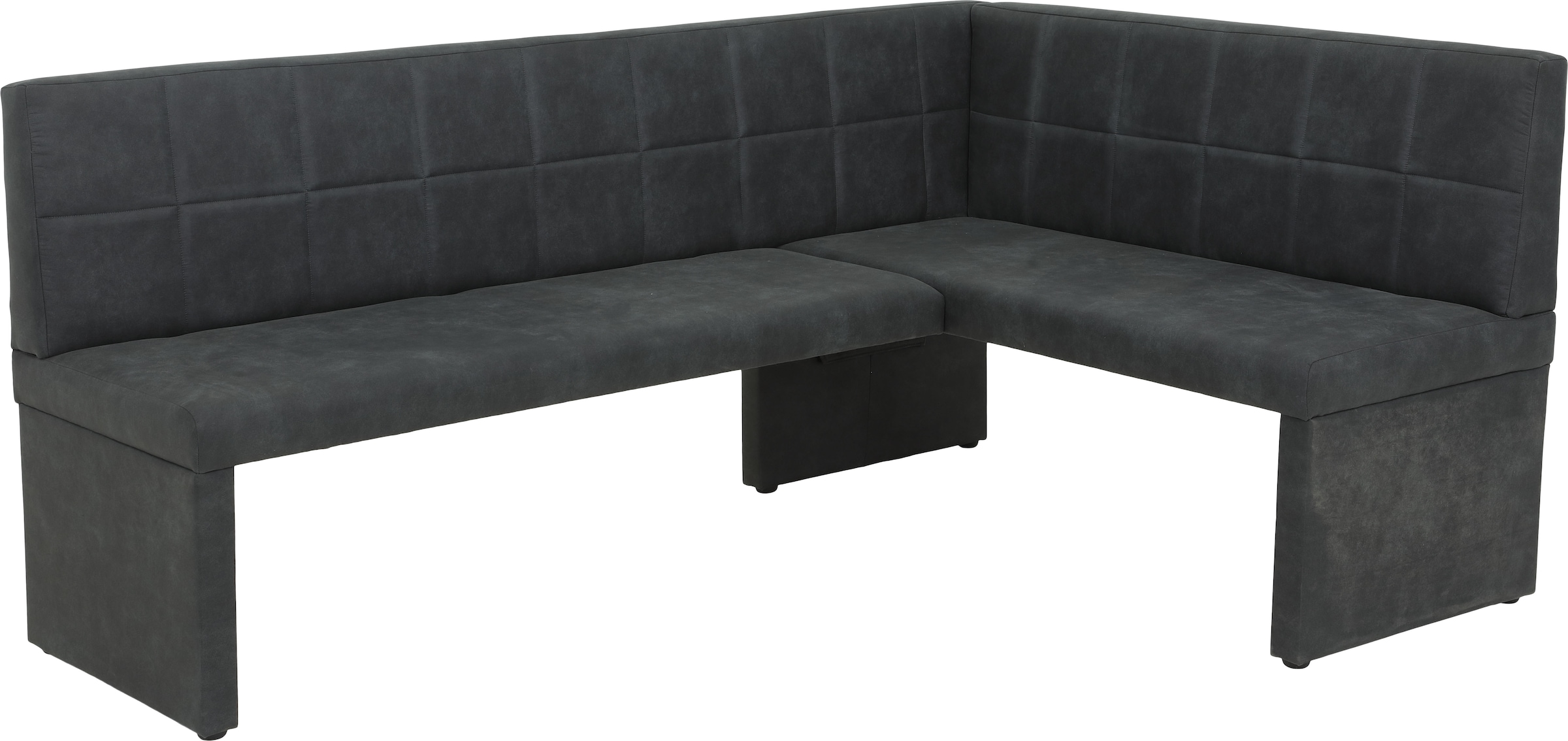 HELA Ensemble de salle à manger »SPREE« 4 cuis tlg. Esstisch 140x90 cm mit Dickkante, Microfaserbezug,