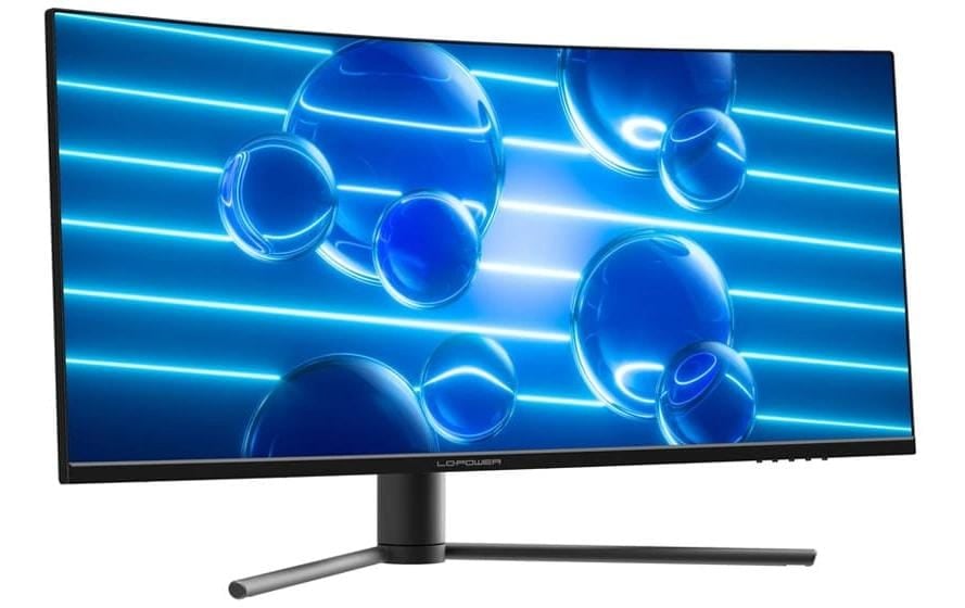 LC-Power Moniteur de jeu incurvé »LC-M34-UWQHD-180-C« 86,36 cm/34 ″  3440 x 1440 px 185 Hz