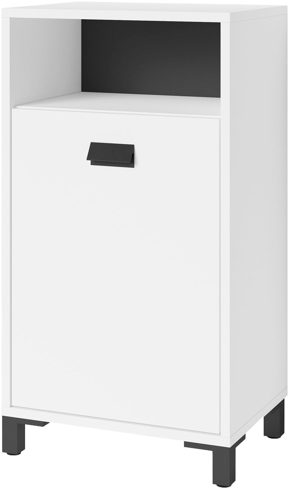 byLIVING Midischrank »Wellness« mit variablem Einlegeboden und offenem Fach für viel Stauraum