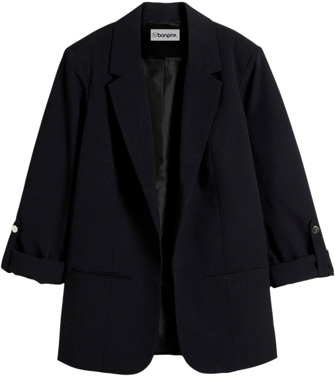 bonprix Jackenblazer »Blazer« mit klassischem Reverskragen, mit Stretch-Material