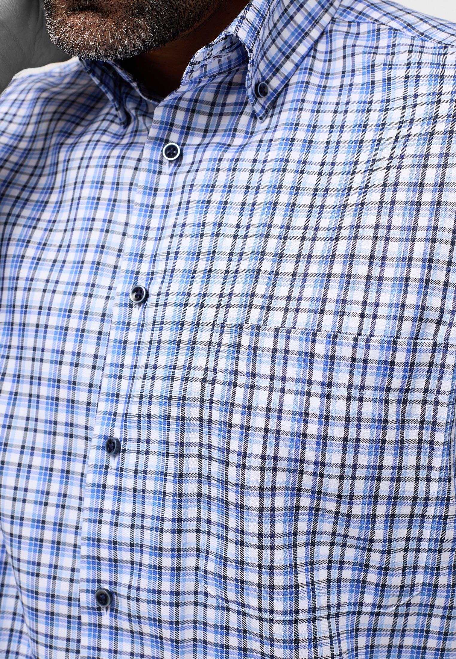 Eterna Chemise à manches longues »COMFORT FIT« NON IRON (bügelfrei)
