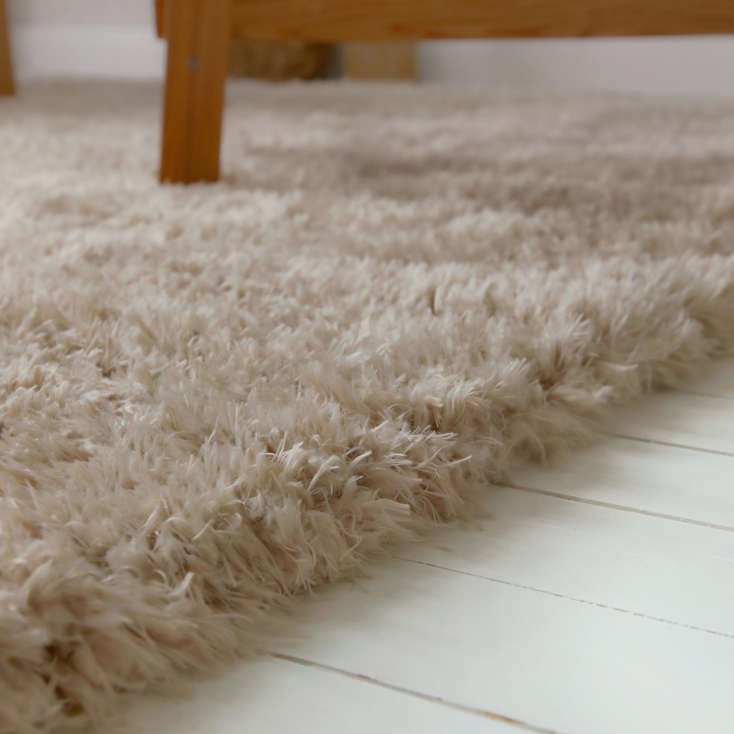 GOODproduct Tapis à poils longs »Josetta , auch als Läufer erhältlich« Rectangulaire 50 mm Höhe Langflor, Shaggy, dichter weicher Hochflor, uni farben, Wohnzimmer