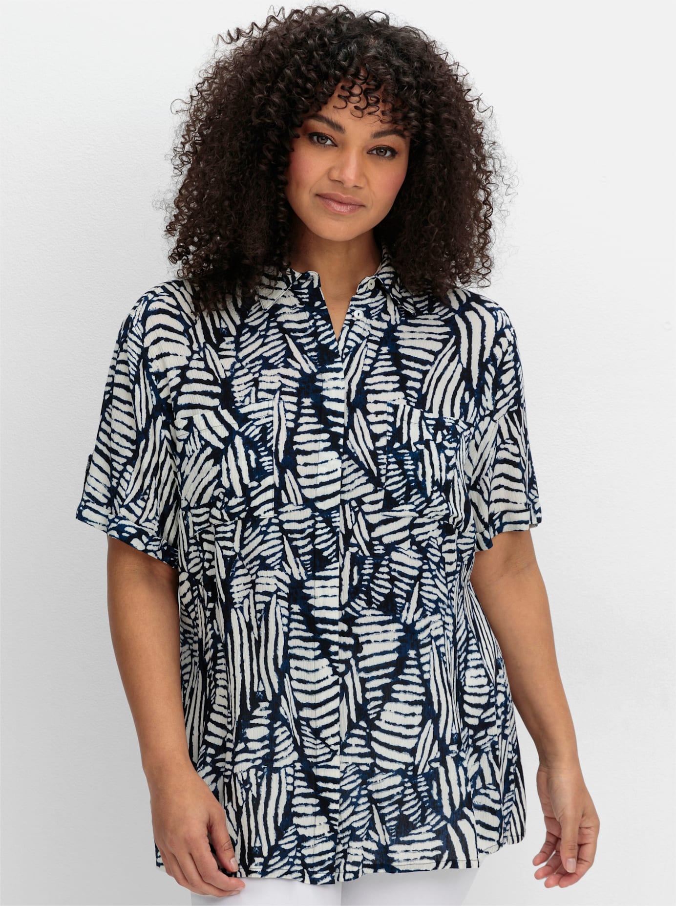 sheego by Joe Browns Blouse à manches courtes