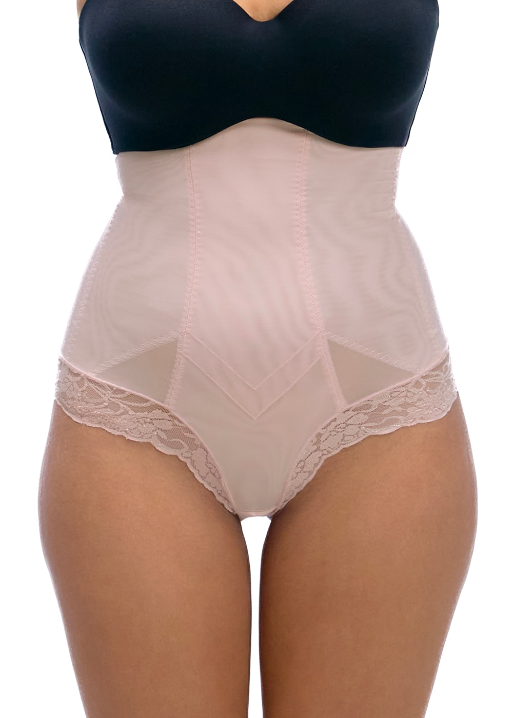 MAGIC Bodyfashion String sculptant »Super Control Hi-Thong« avec dentelle élégante et douce
