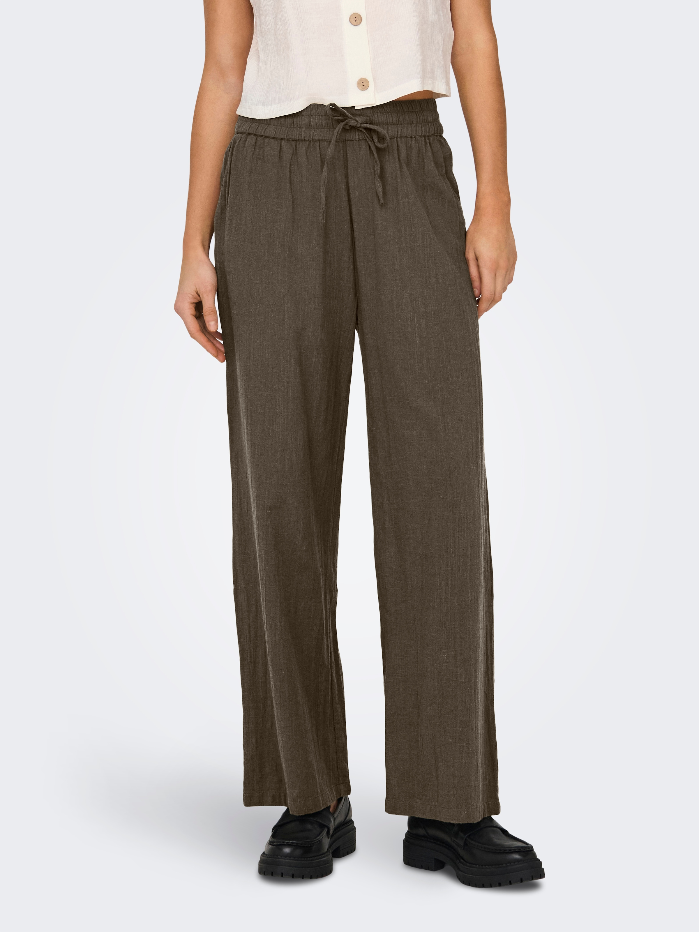 ONLY Schlupfhose »ONLTIZANA COTTON LOOSE PANTS WVN NOOS«