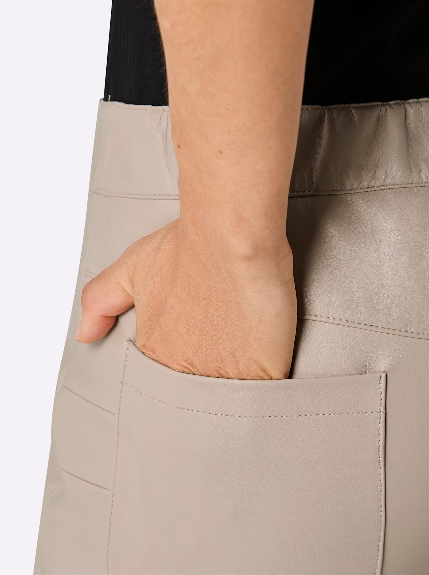 heine Pantalon en cuir