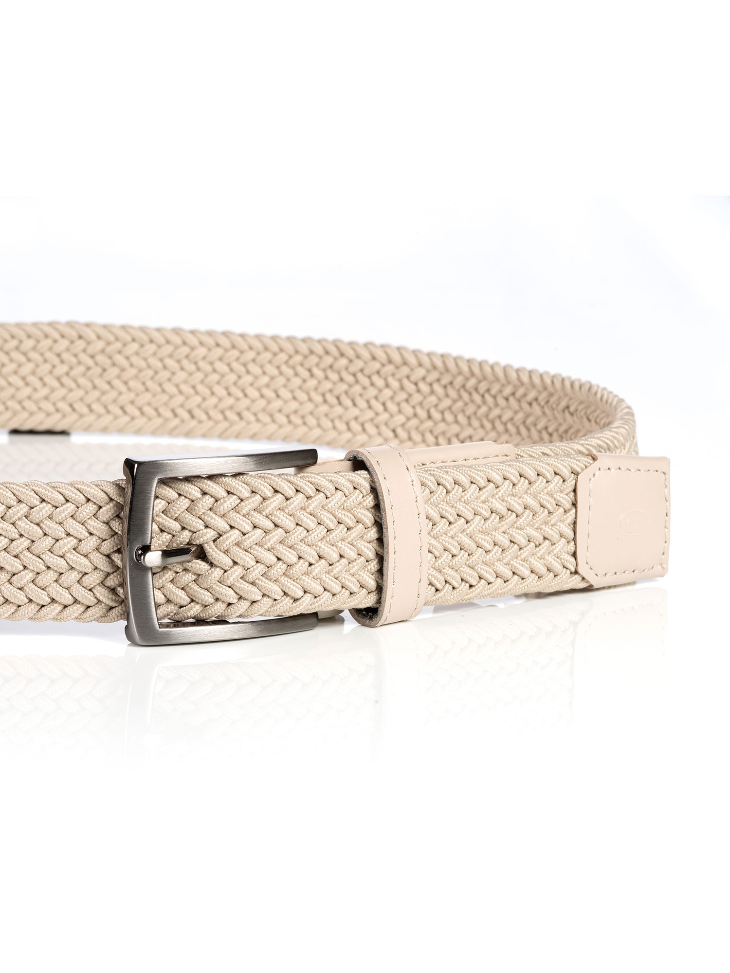TOM TAILOR Ceinture tressée »TTJAMIE« 1 cuis 3,5 cm breiter Flechtgürtel, Casual Look, bis Gr. 120