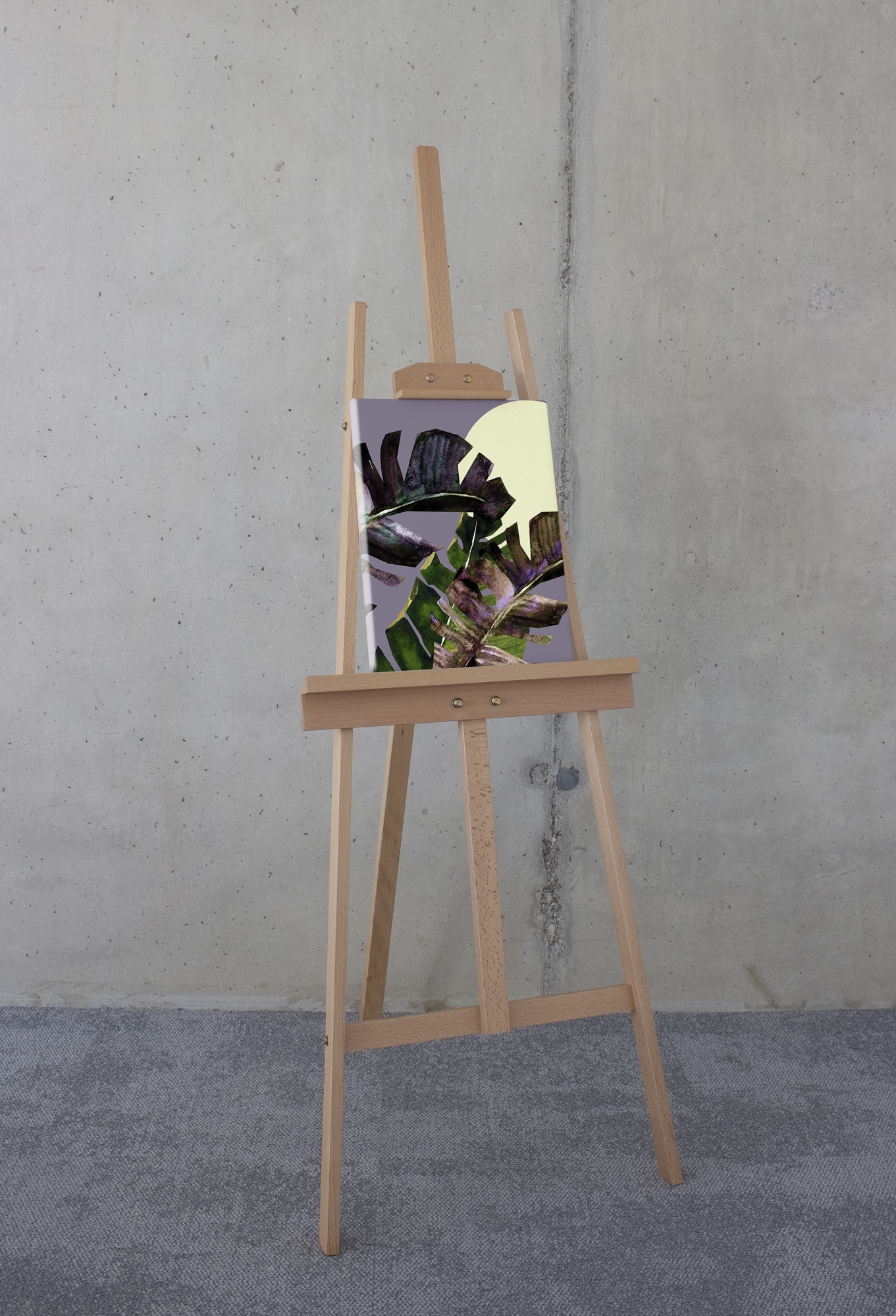 Komar Tableau sur toile »Moon Shades - Grösse 30 x 40 cm« 1 cuis tlg. Keilrahmenbild mi Echtholzrahmen