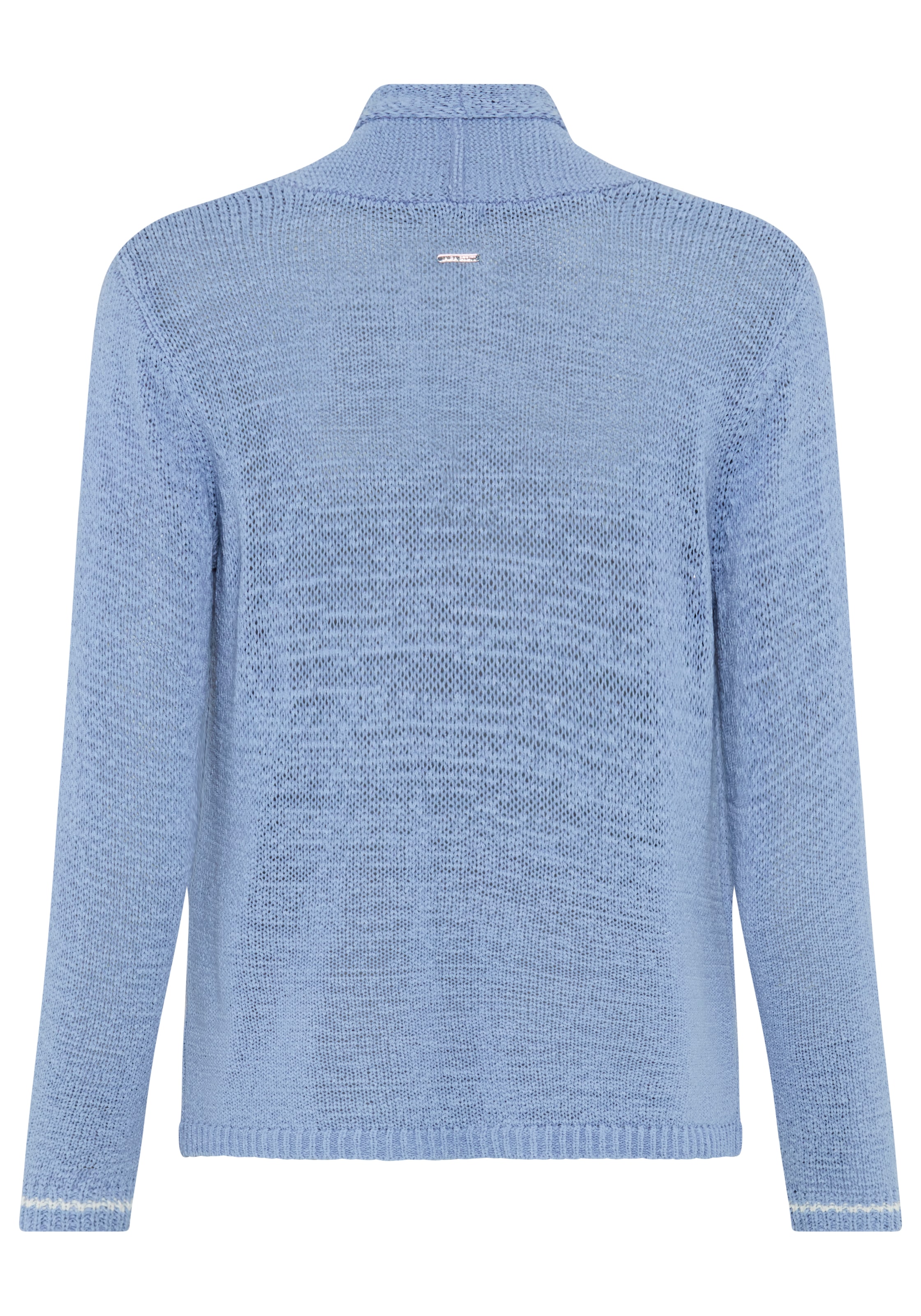 Laura Scott Veste en tricot mit lässigem Schalkragen, figurumspielende Passform