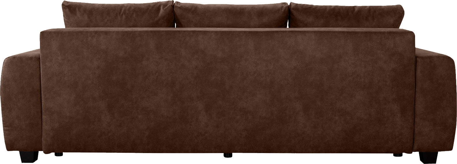 COLLECTION AB Canapé-lit »Bella, B: 241 cm, Liegefl. 142x194 cm« Bettfunktion, Bettkasten & 2 Zierkissen, Federkern
