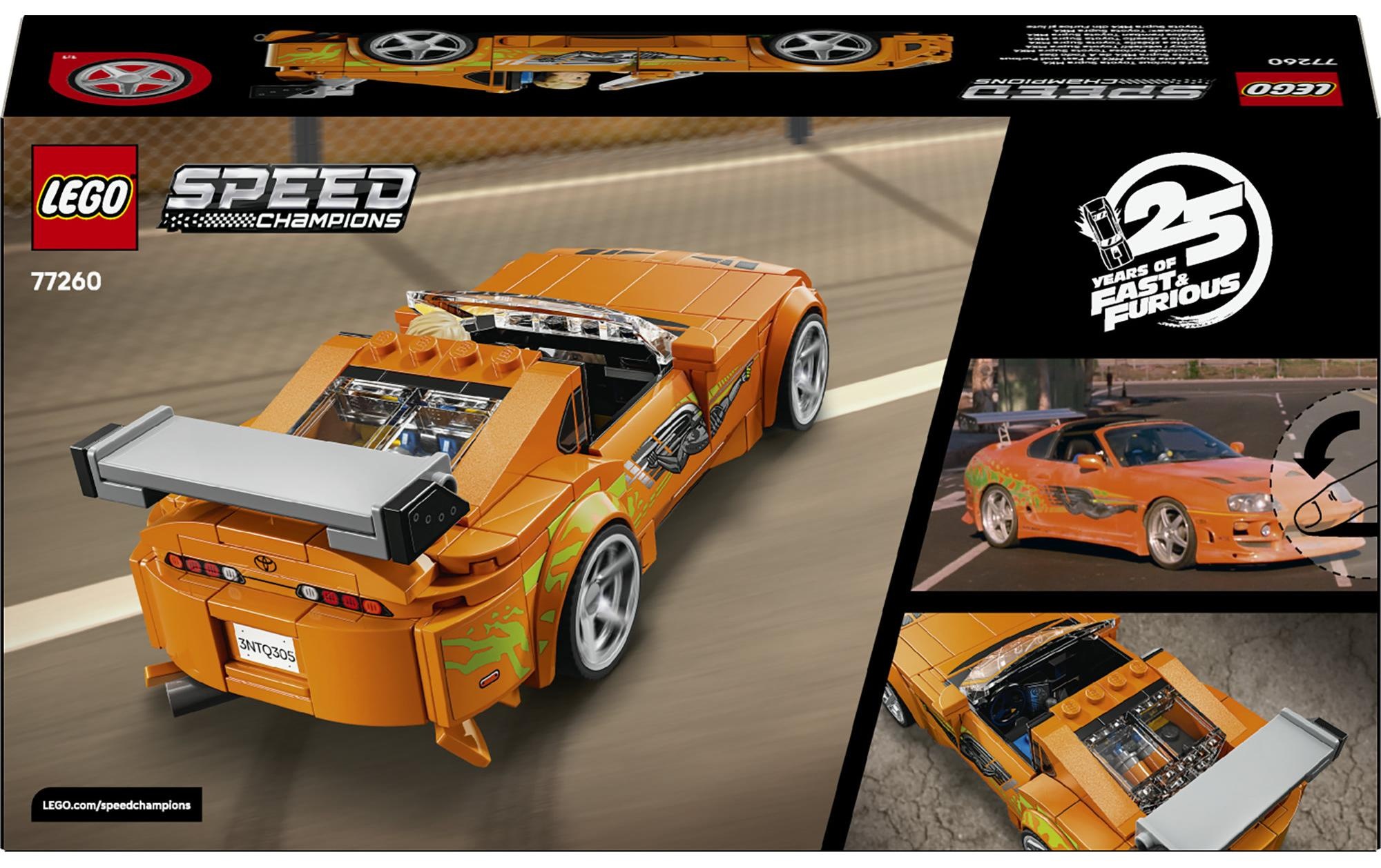 LEGO® Pions de construction »The Fast and The Furious Toyota Supra MK4 (77260)« LEGO Speed Champions; Fabriqué en Europe