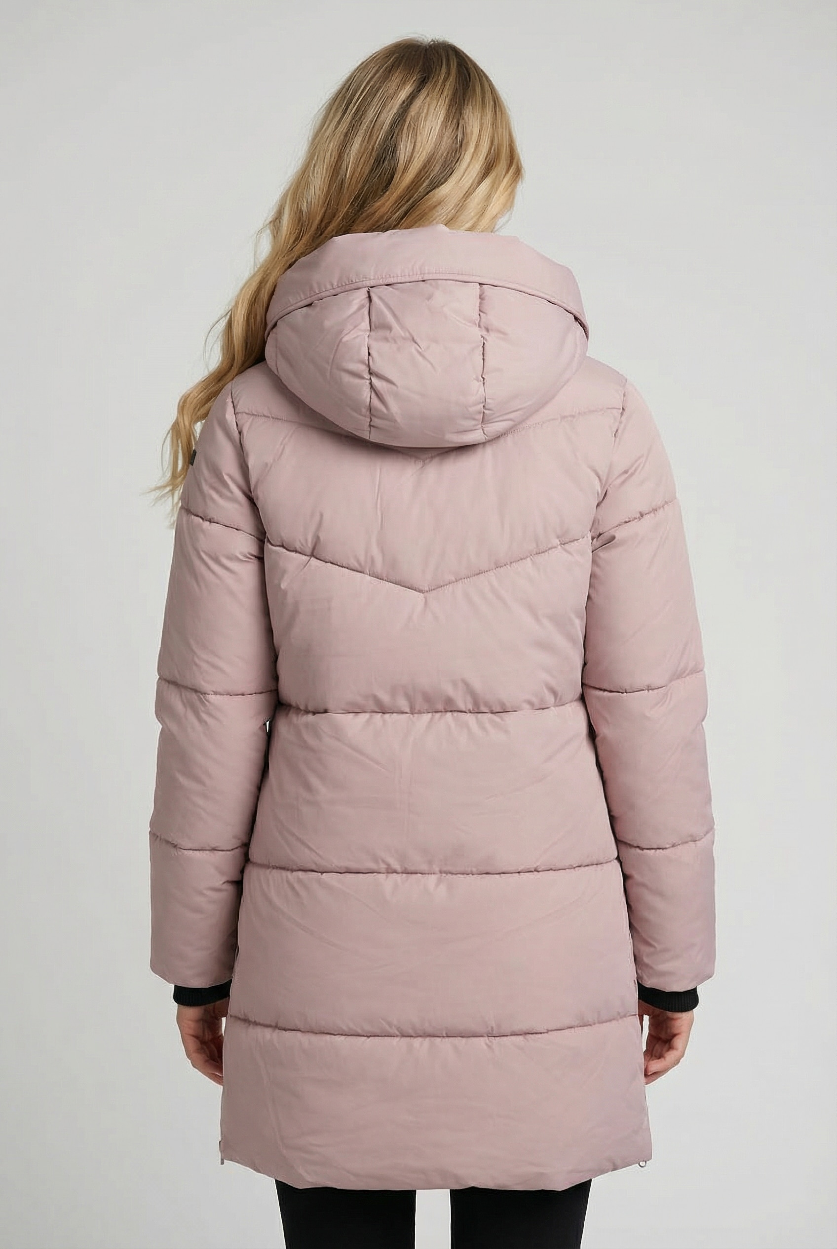 Icepeak Steppmantel »ICEPEAK ADAIRE« 1 Stk. mit Daunenoptik, mit verstellbarer und abnehmbarer Kapuze, winddicht