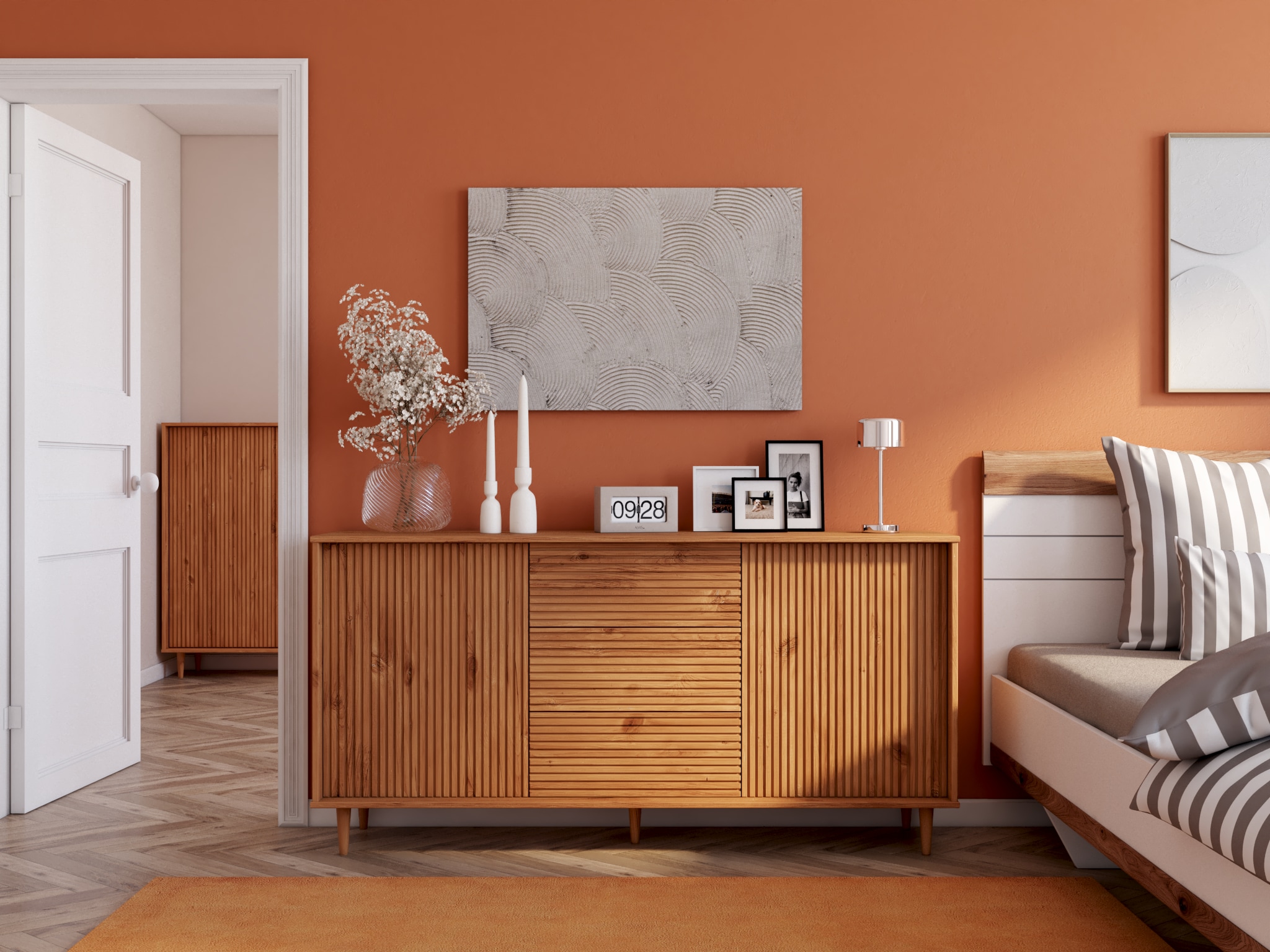 GOODproduct Linge de lit réversible »Greta« 2 tlg. Bettwäsche mit Streifen in verschiedenen Qualitäten, ab 135x200 cm