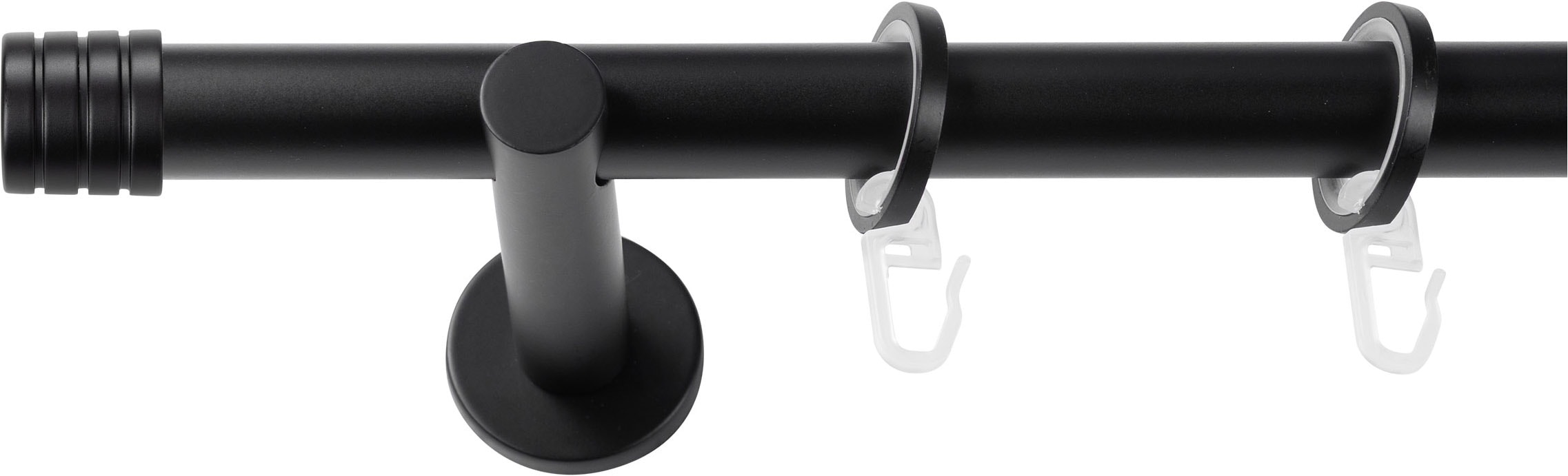 SN DECO GROUP Gardinenstange Ø 19 mm 1 läufig-läufig Fixmass;kürzbar
