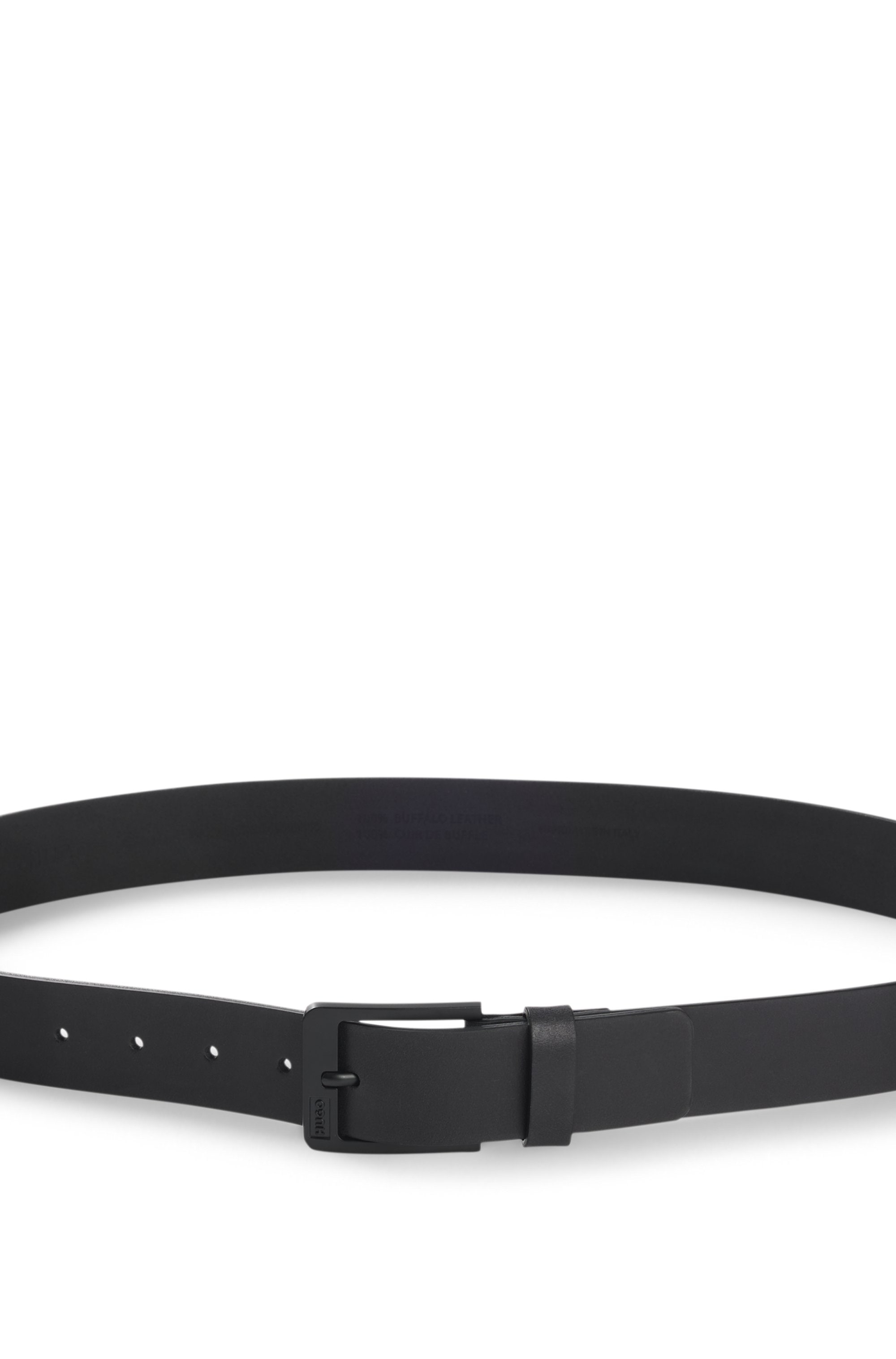 HUGO Ceinture en cuir »Grover Sz35« mit Logoprägung auf der Schliesse