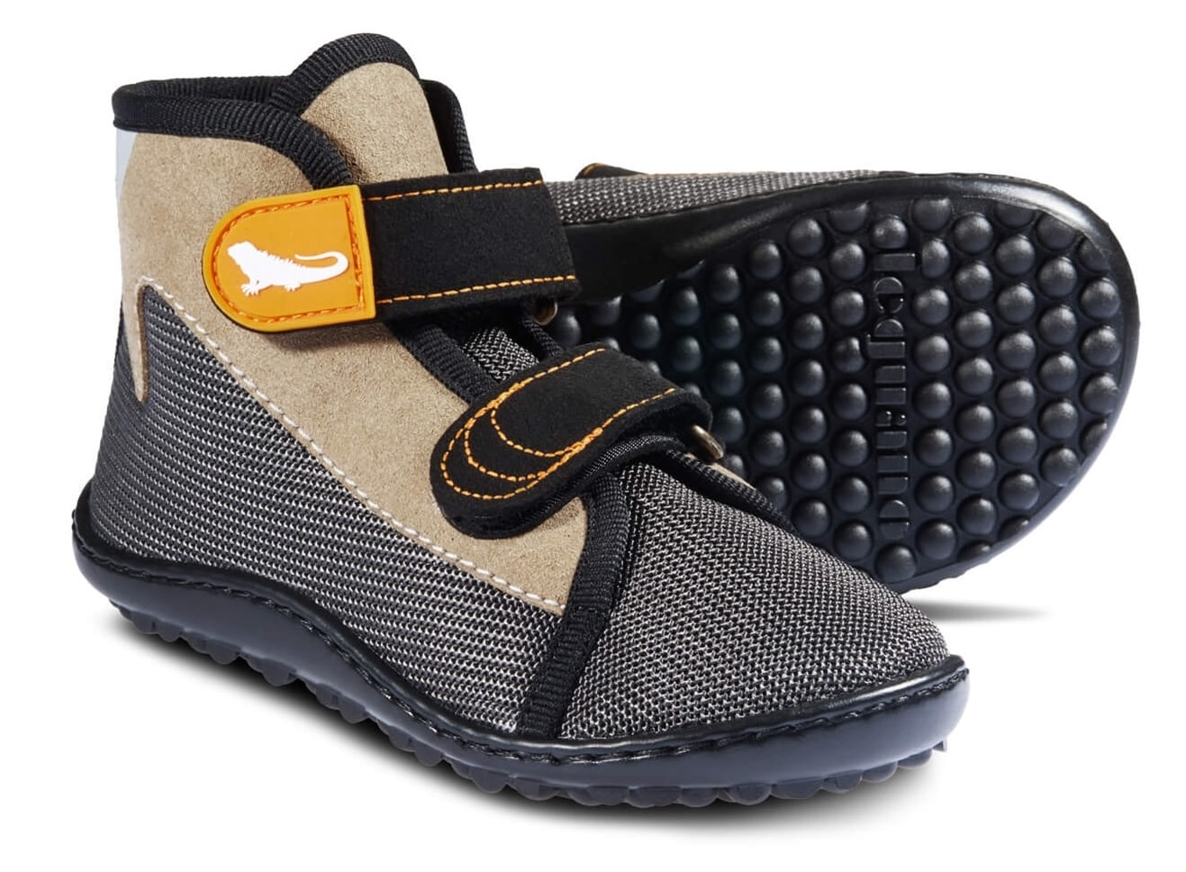 Leguano Barfussschuh »LEGUANITO SCIPPO«  , Klettschuh, Bequemschuh, Flat mit verstellbaren Klettverschlüssen