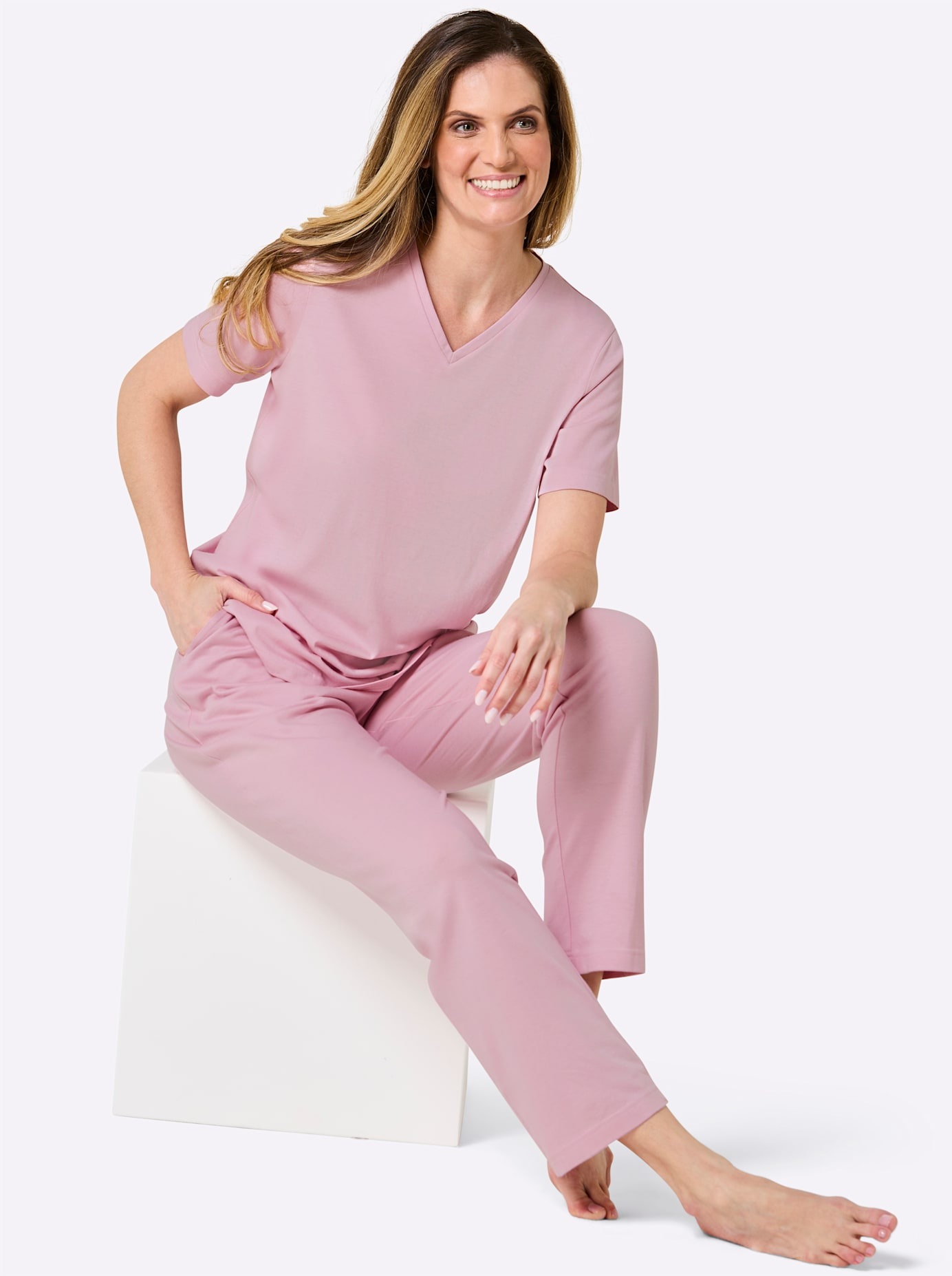 wäschepur T-shirt à manches courtes »Schlafanzug-Shirt« 1 pièces