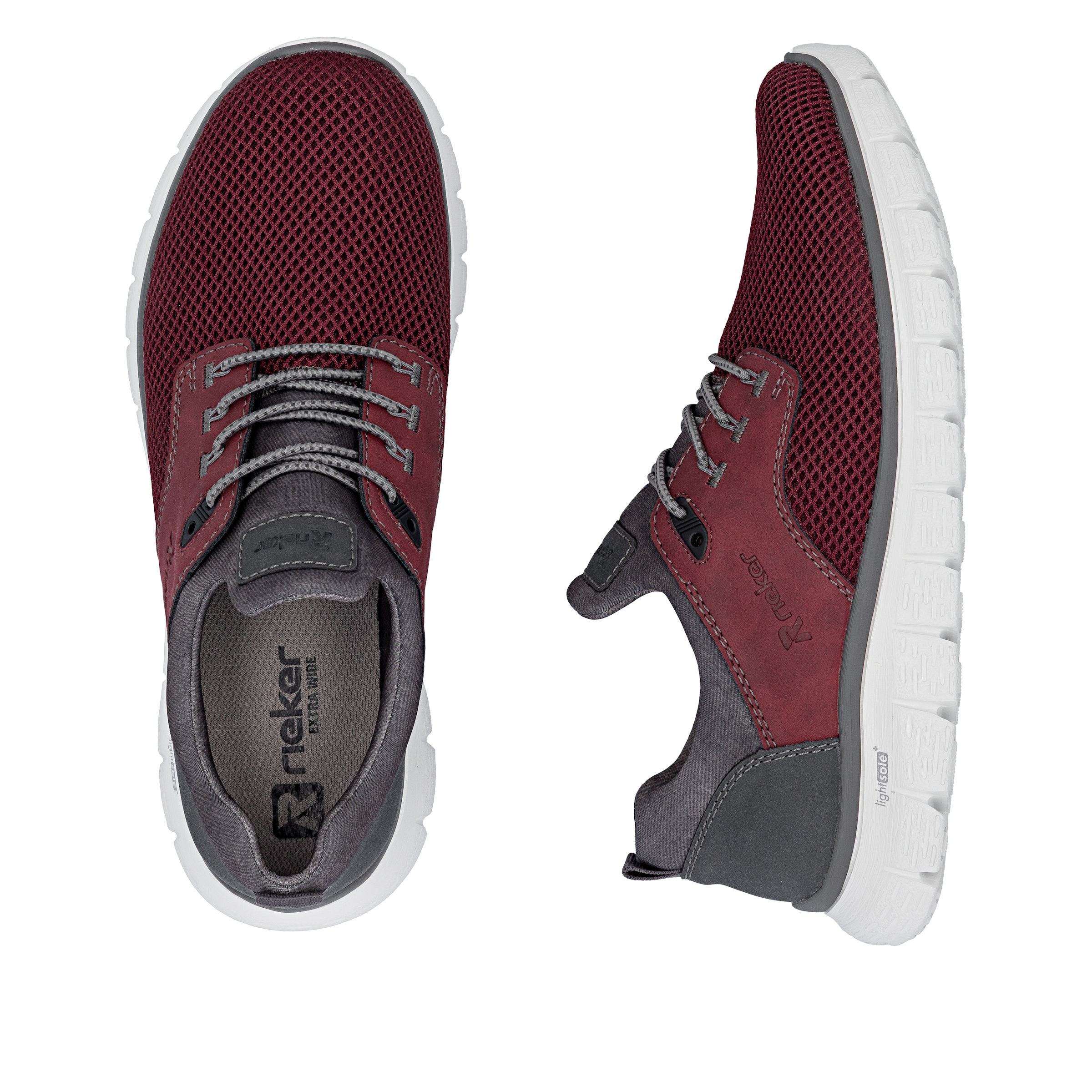 Rieker Baskets slip-on  Chaussure à enfiler, chaussure basse, sneaker décontracté avec élastique