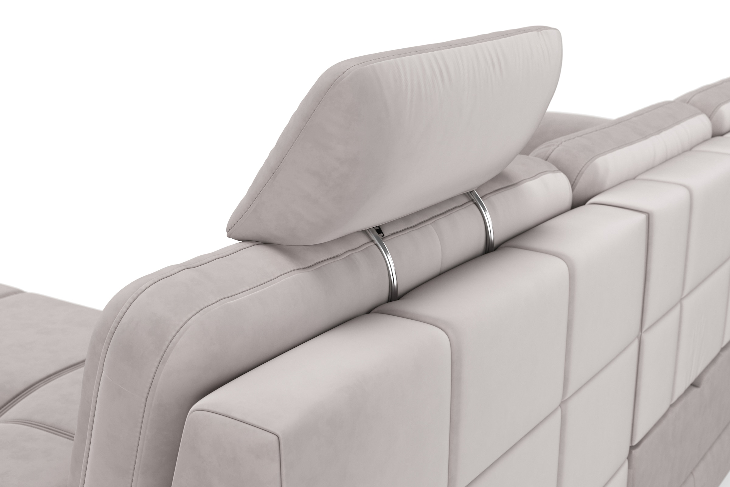 sit&more Ecksofa »Bendigo L-Form« inklusive Sitztiefenverstellung, Bodenfreiheit 15 cm, 2 Fussfarben