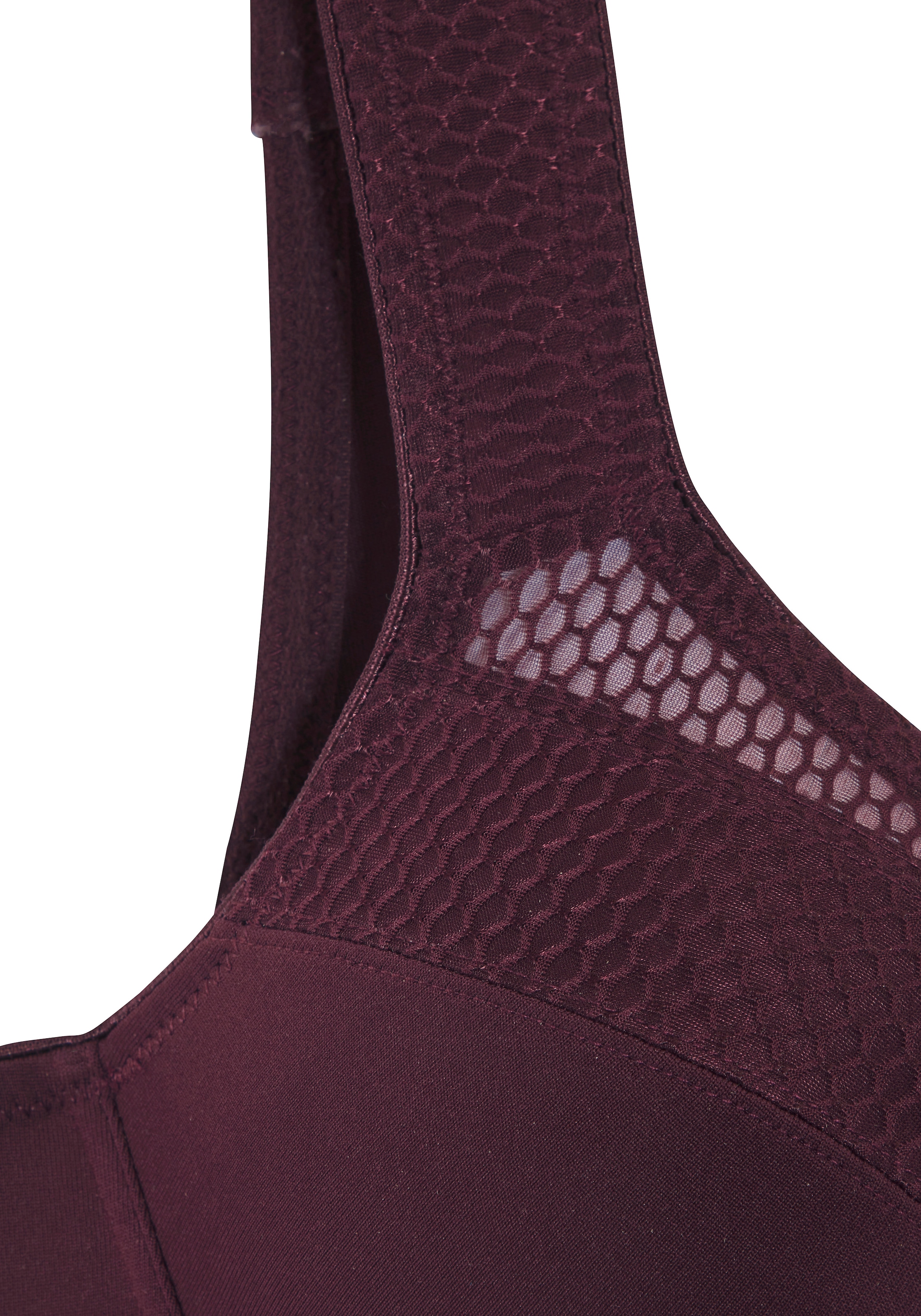 H.I.S Soutien-gorge de sport »ohne Bügel aus schnell trocknendem COOLMAX®-Material« avec des bretelles larges et rembourrées, grandes tailles