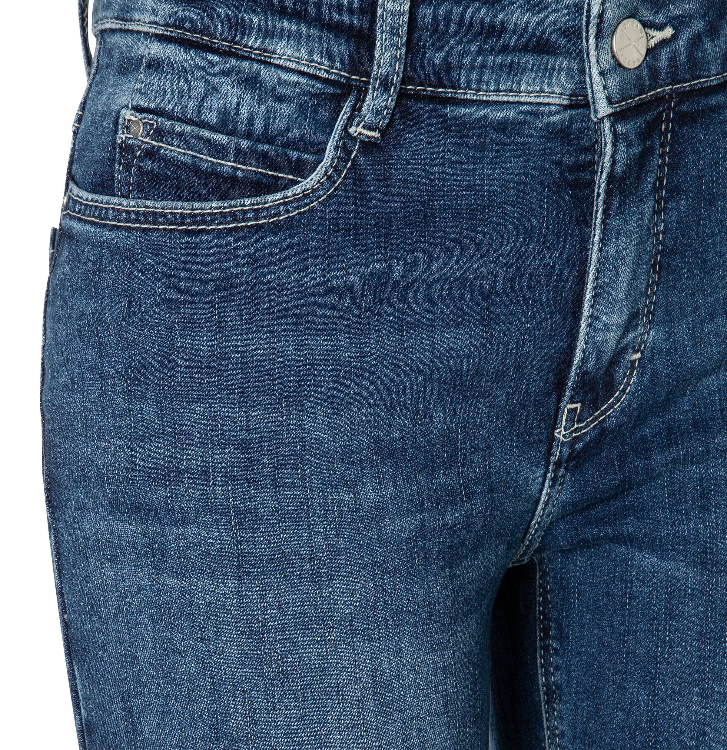 MAC Jeans 7/8 »DREAM cropped auth.« Innovativer Hyperstretch Denim mit figurformendem Shaping-Effekt