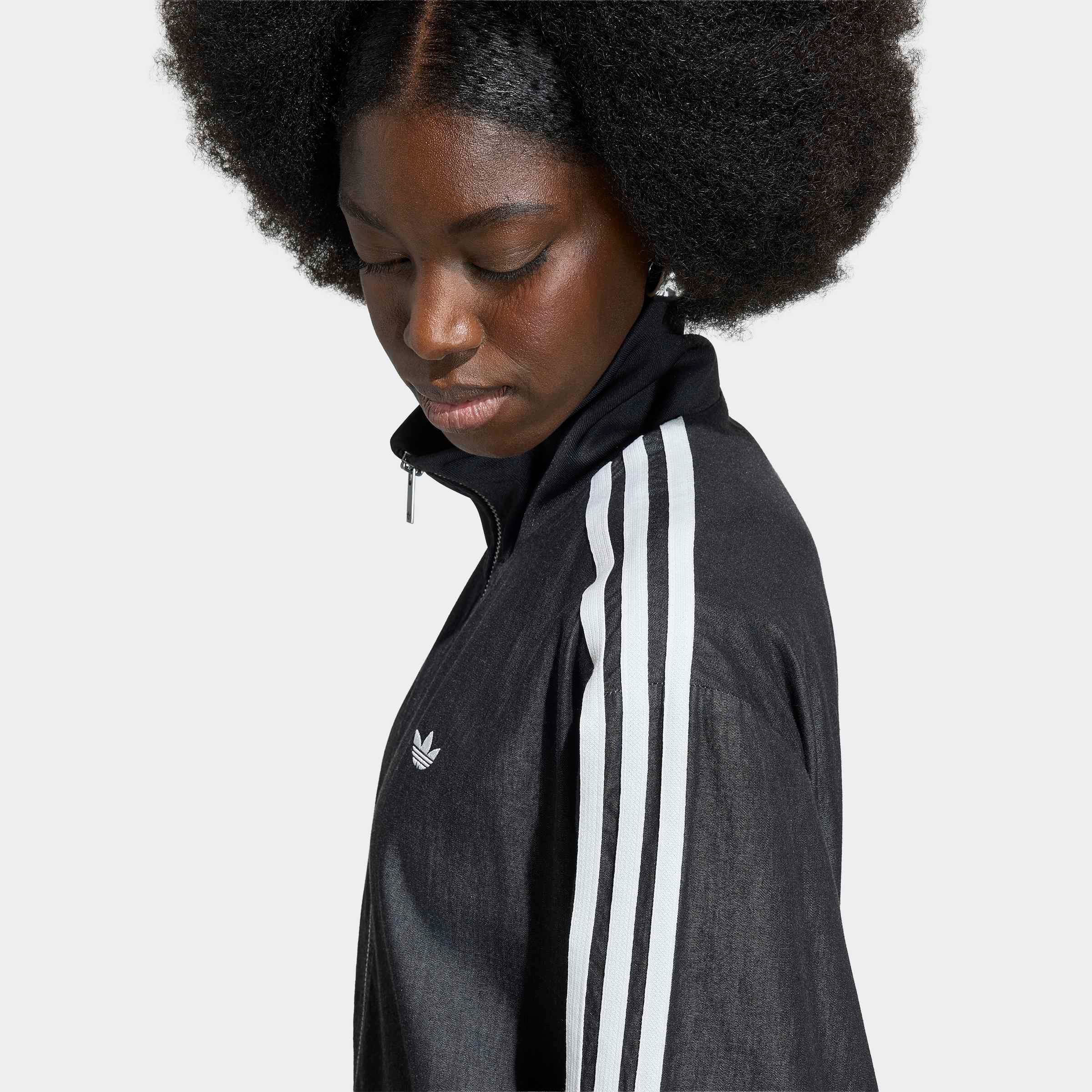 adidas Originals Outdoorjacke »DENIM FB TT« für Erwachsene, mit Reissverschluss, aus Baumwolle