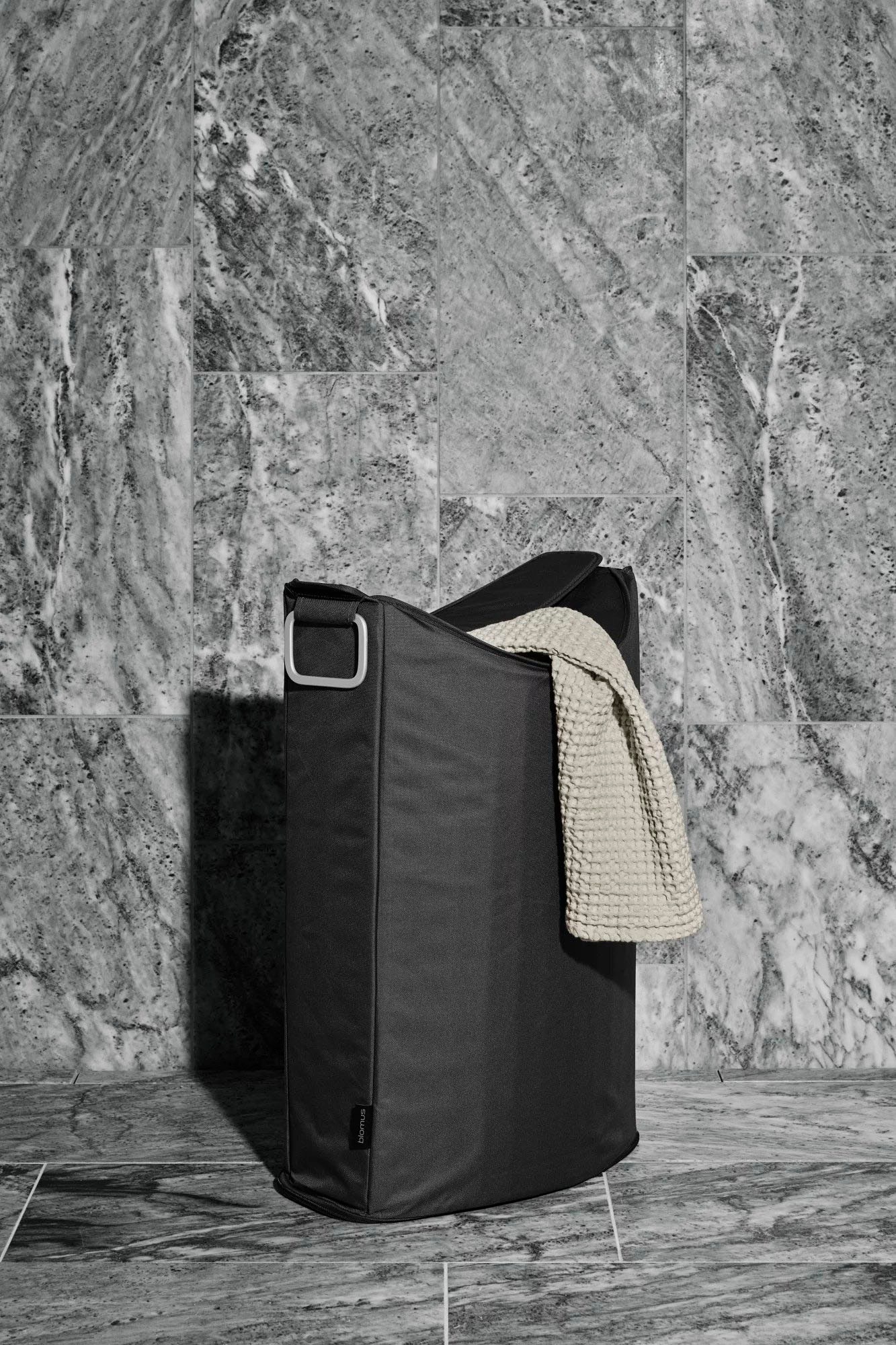 BLOMUS Wäschebox »Wäschesammler FRISCO, Wäschekorb, im chicen Design, Höhe ca. 67 cm« praktischer Aufbewahrungshelfer, Fassungsvermögen ca. 65 Liter