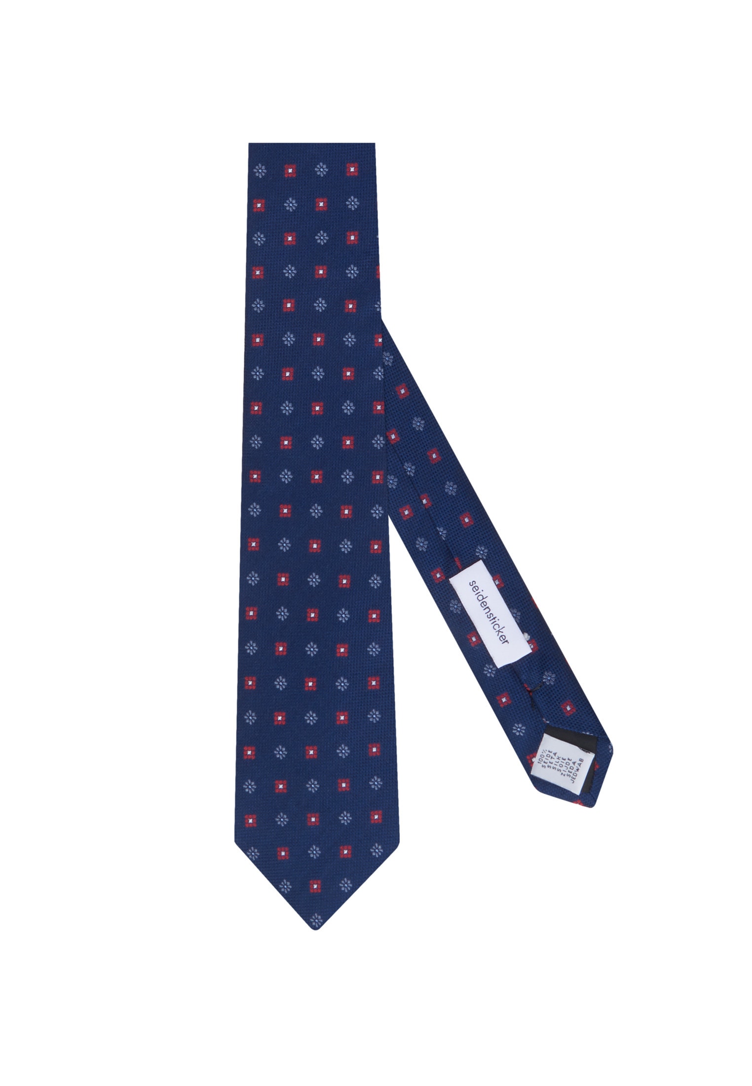 seidensticker Cravate »Schwarze Rose« Regular Kleinmuster