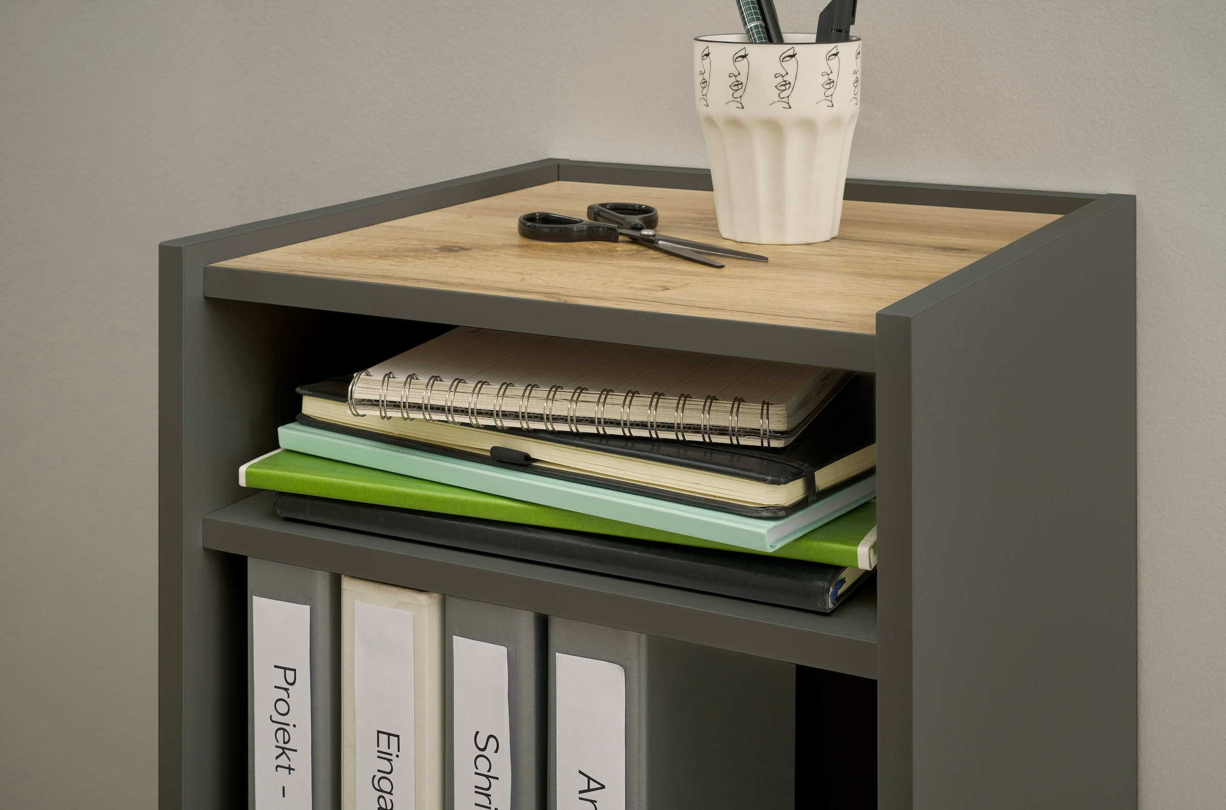 Home affaire Commode »CiTY/GiRON« Aktenschrank, wohnliches Home Office, Breite 40 cm