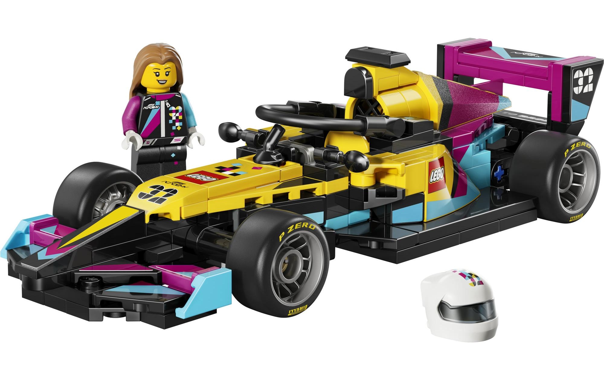 LEGO® Konstruktionsspielsteine »F1 ACADEMY LEGO Rennwagen (77258), LEGO Speed Champions«