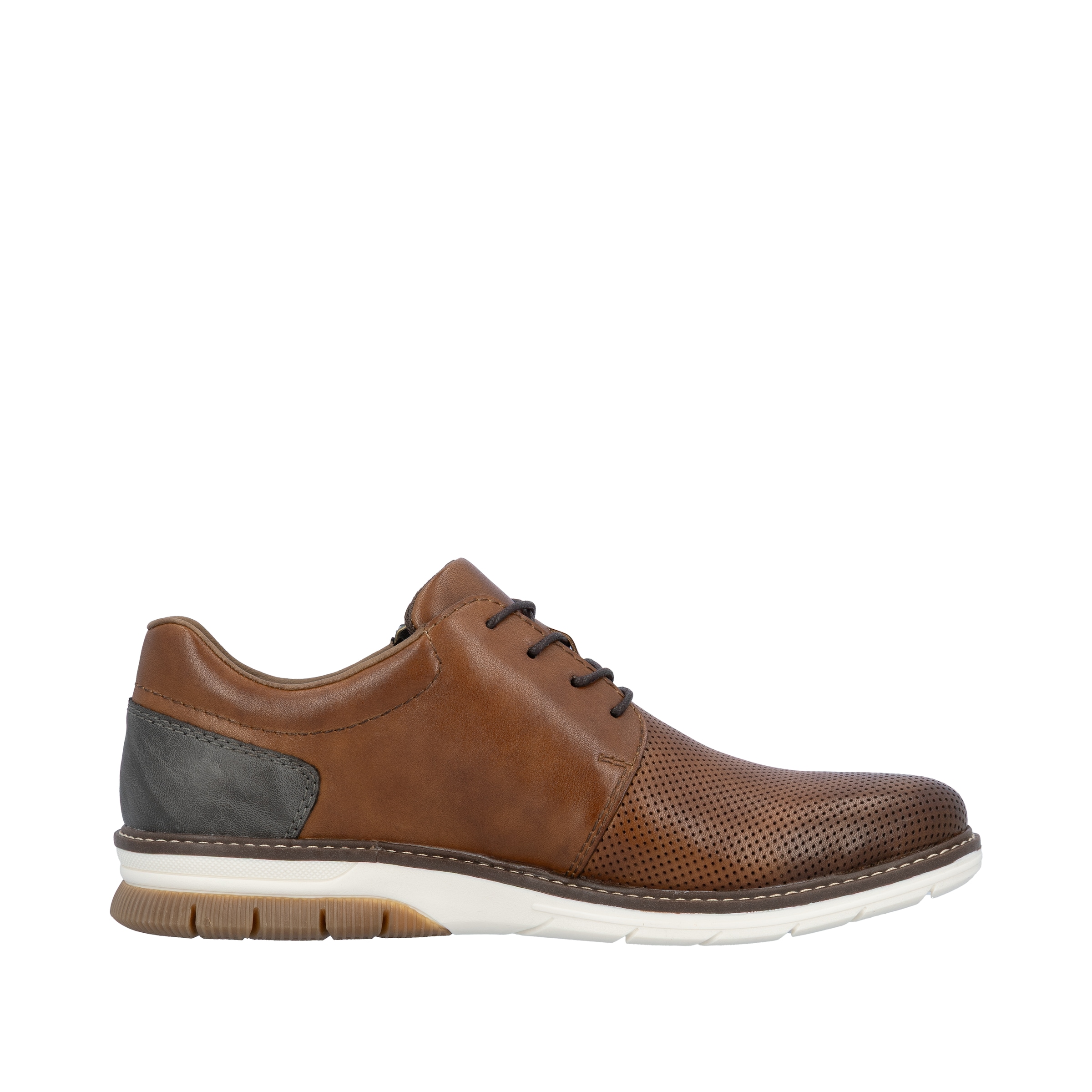 Rieker Chaussure à lacets  demi-chaussure, sneaker de loisir, chaussure à lacets casual avec perforations