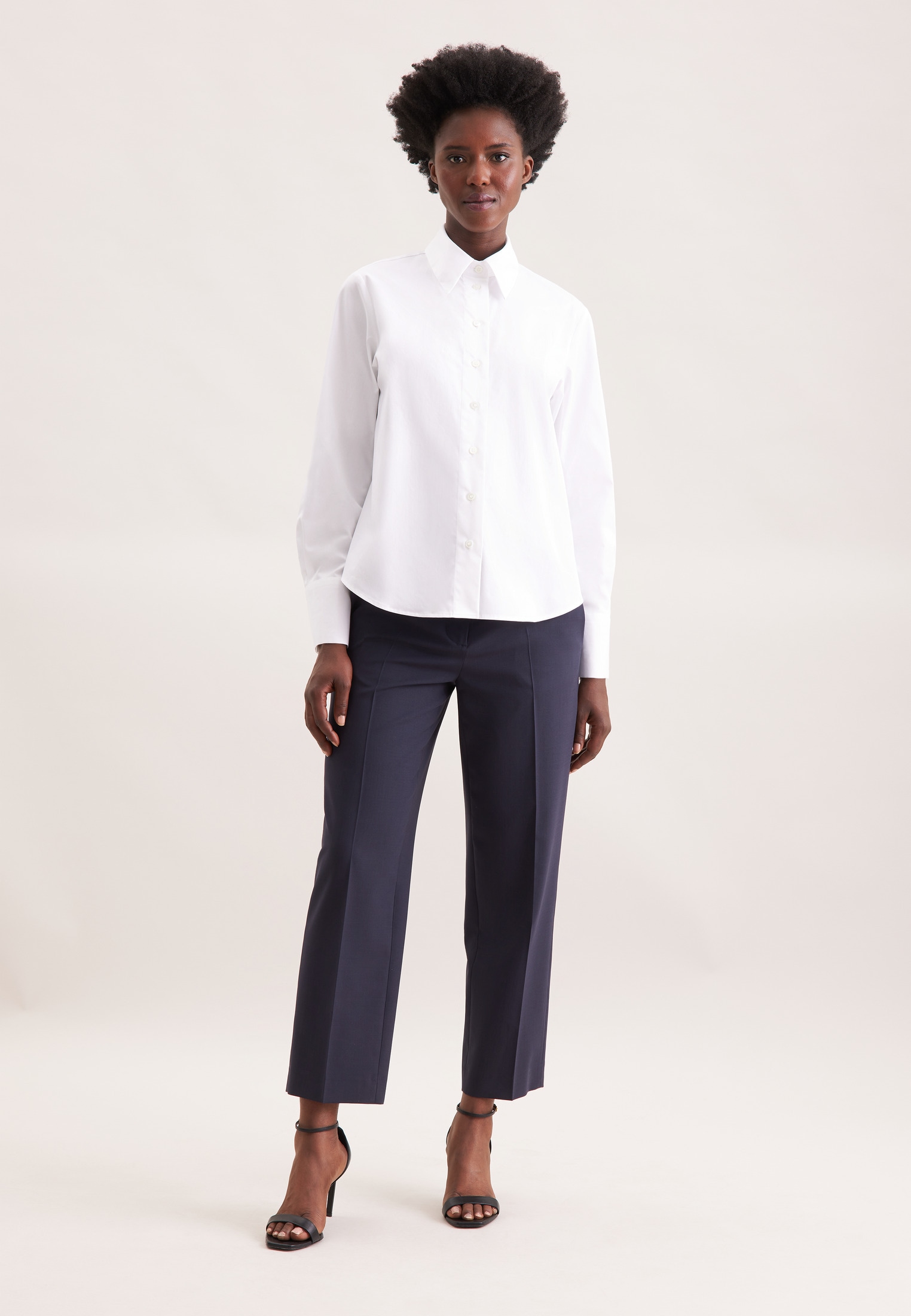 seidensticker Hemdbluse , 1/1 Uni
