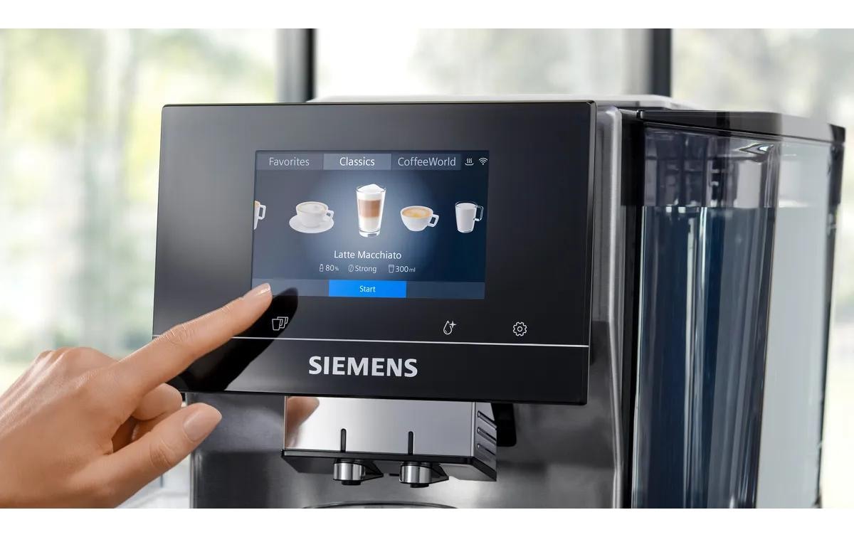 SIEMENS Kaffeevollautomat »EQ700 integral TQ717D03 Edelstahl«
