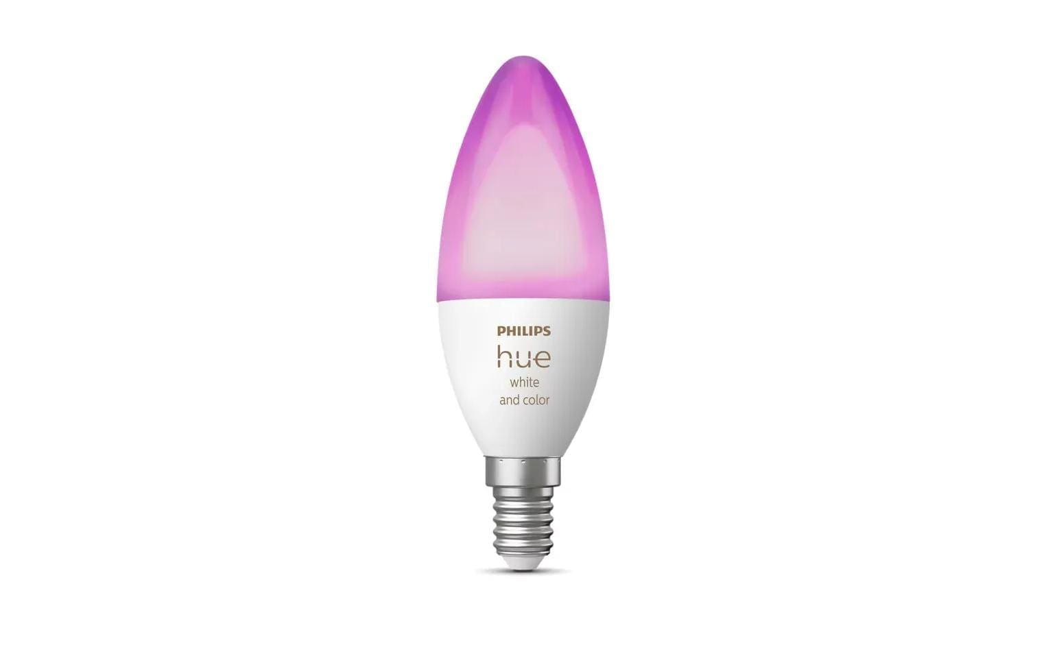 Philips Hue Ampoules LED »Hue WA B39 E14 Smarte E14 LED Kerzenlampe 500 lm« blanc chaud - blanc froid