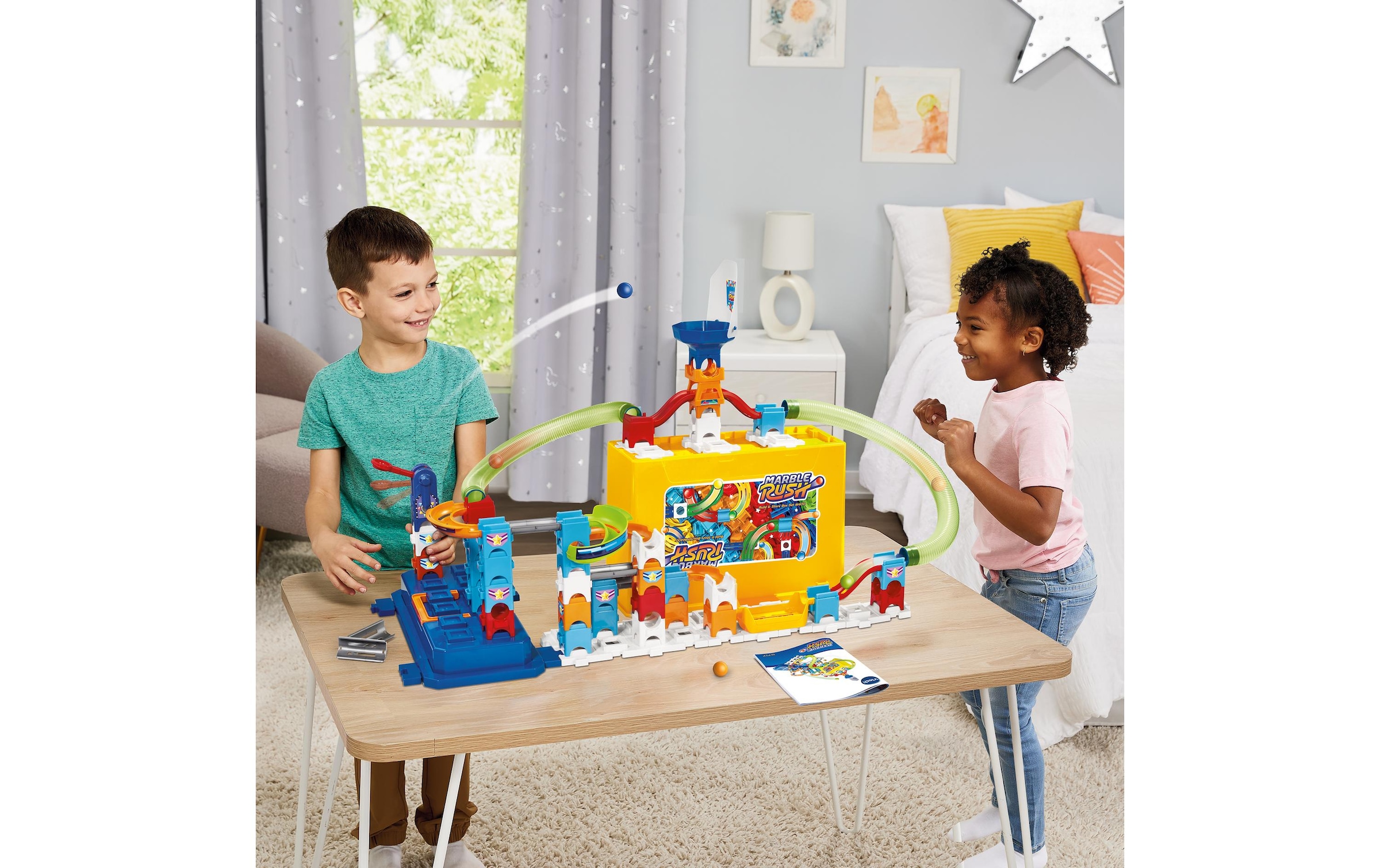 Vtech® Lernspielzeug »Marble Rush Build & Store Box Set M400 -DE-«