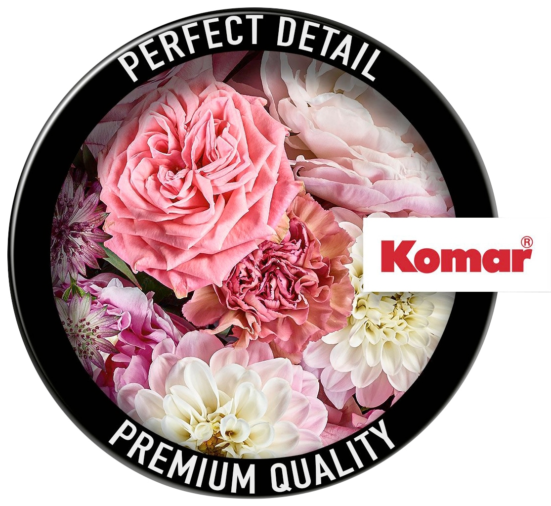 Komar Papier peint photo »Vlies selbstklebend - Beautiful Blossoms - Grösse 125 x 125 cm« imprimé Wohnzimmer, Schlafzimmer