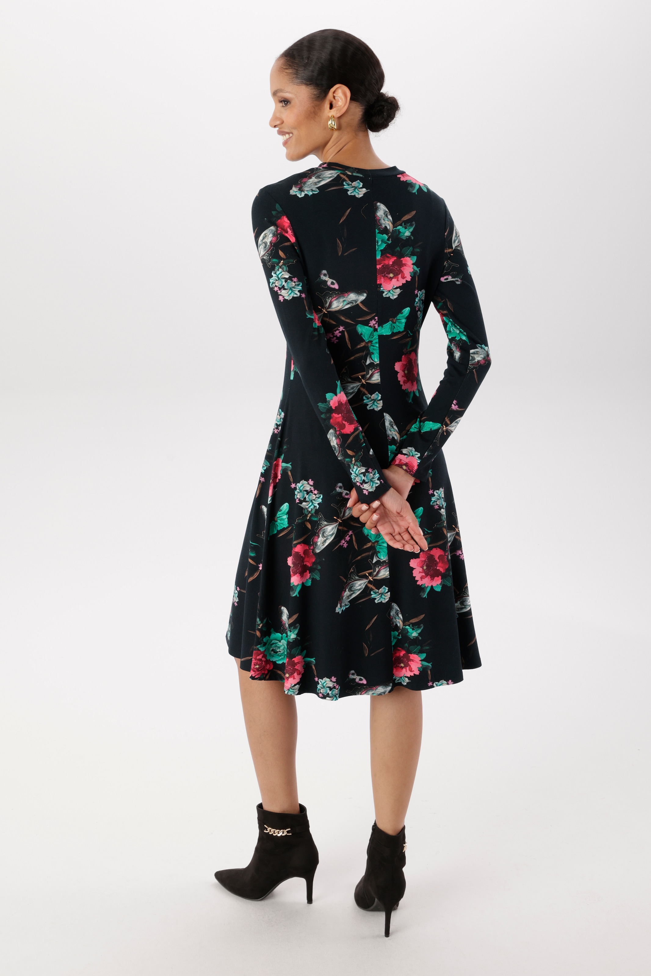 Aniston SELECTED Jerseykleid in leichter A-Linien-Form - NEUE KOLLEKTION