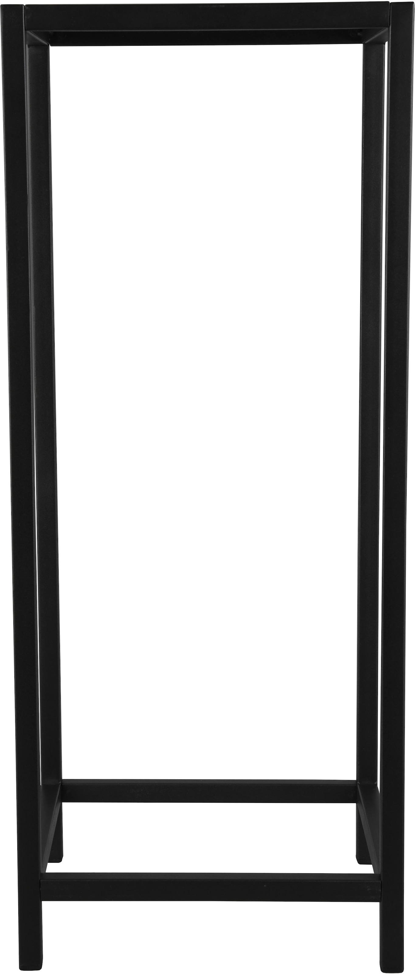 MIRRORS AND MORE Table d'appoint »Veronika« structure métallique noire
