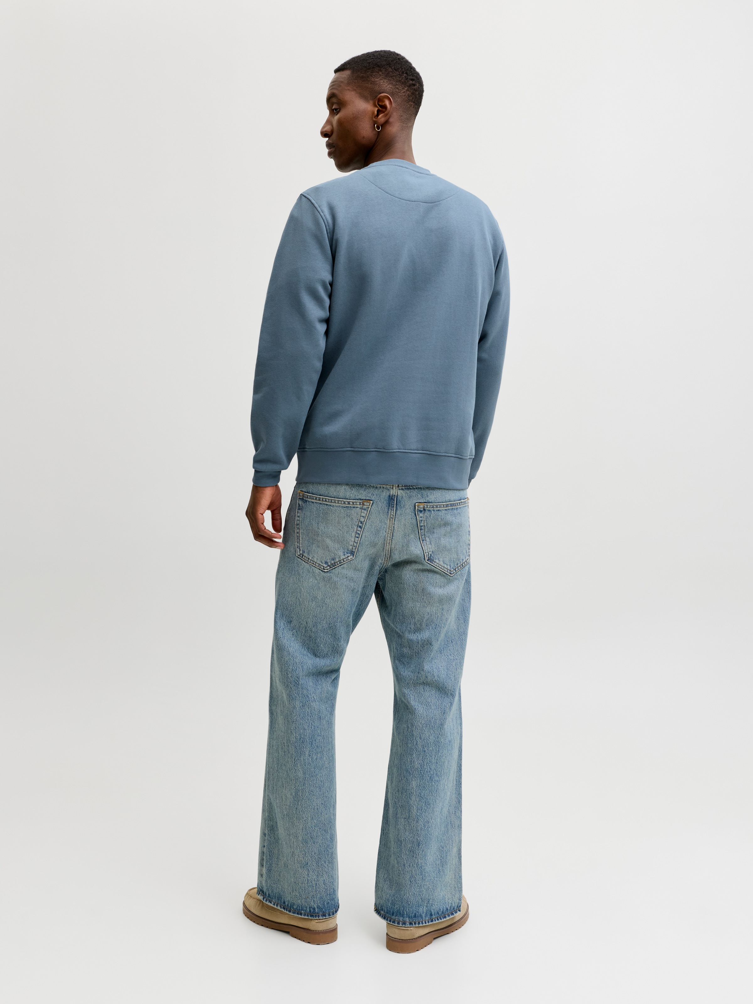 Jack & Jones Sweatshirt »JJESOHO SWEAT CREW NECK NOOS«, Baumwollmischung, relaxed fit
