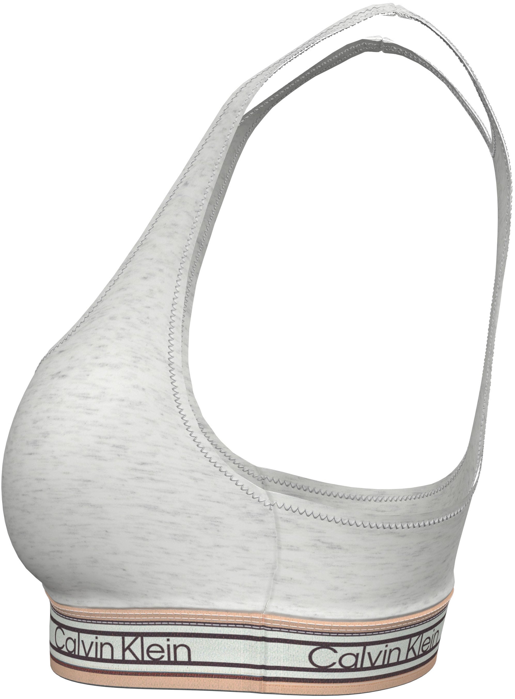 Calvin Klein Underwear Soutien-gorge à bretelles coupe près du corps avec ceinture élastique
