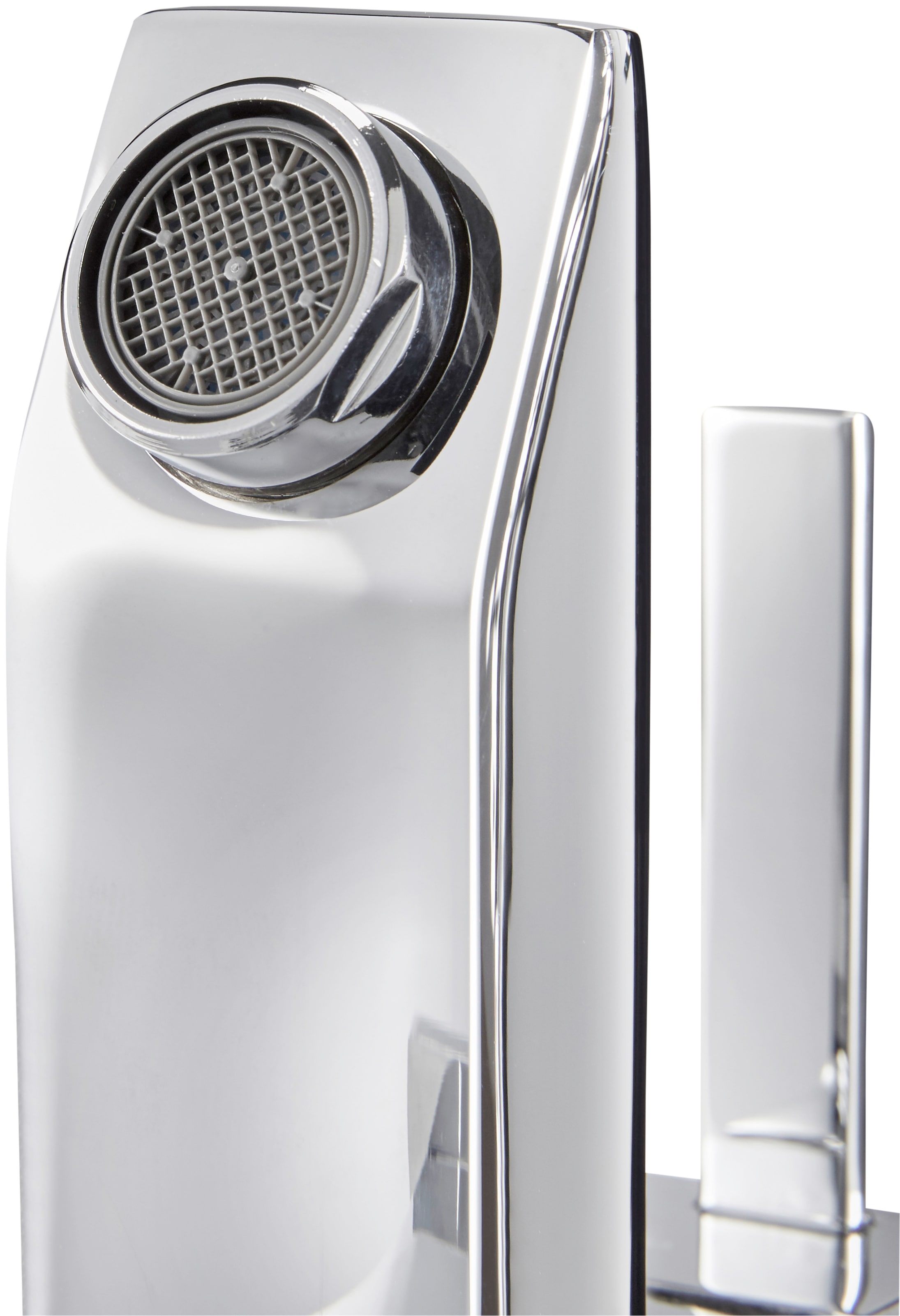 welltime Robinet de lavabo »Trento, Wasserhahn« Wassersparende Eco-Click-Funktion, inkl. Pop-Up Ablaufventil