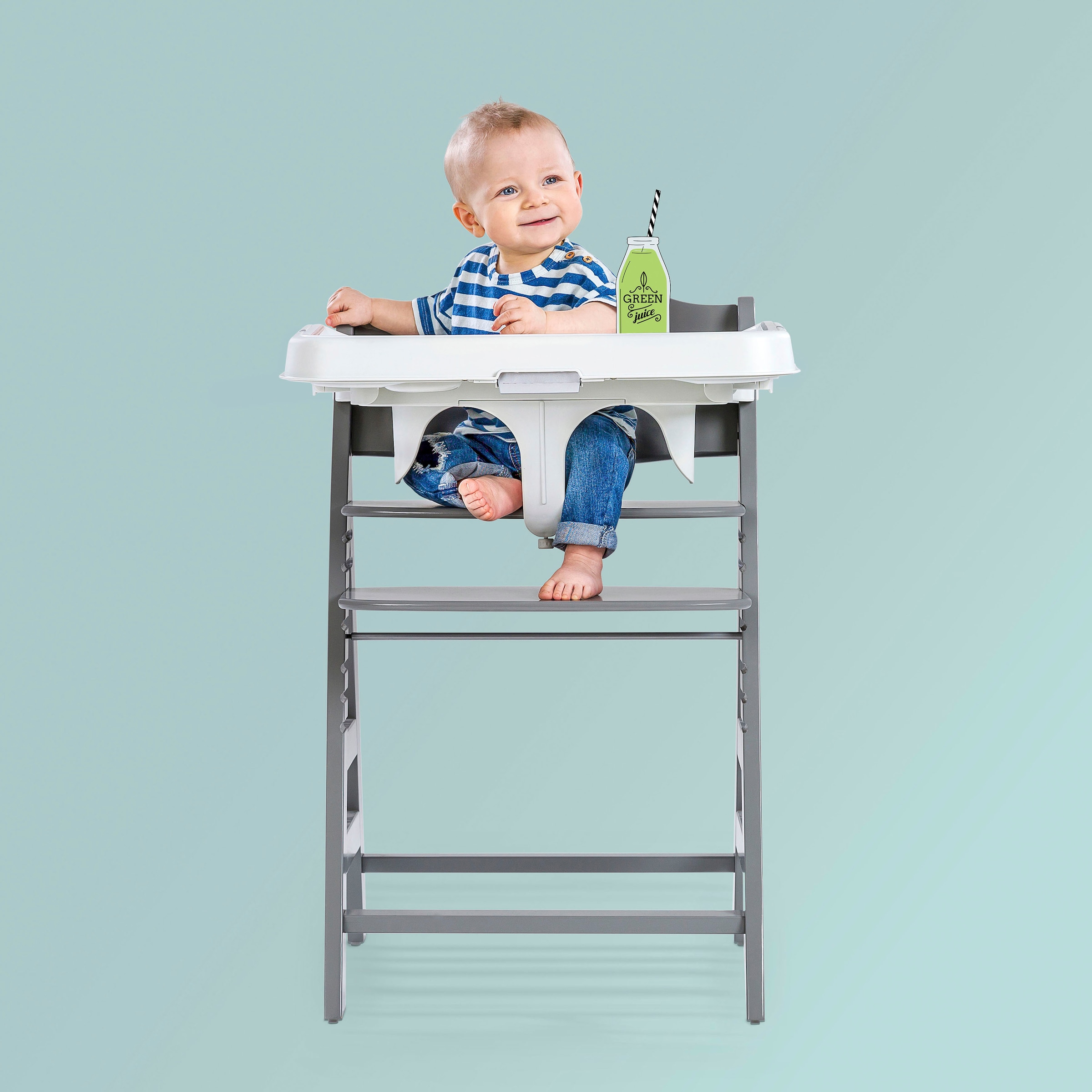 Hauck Hochstuhltablett »Alpha Tray Tischaufsatz, weiss« für Hochstühle Alpha+ und Beta+