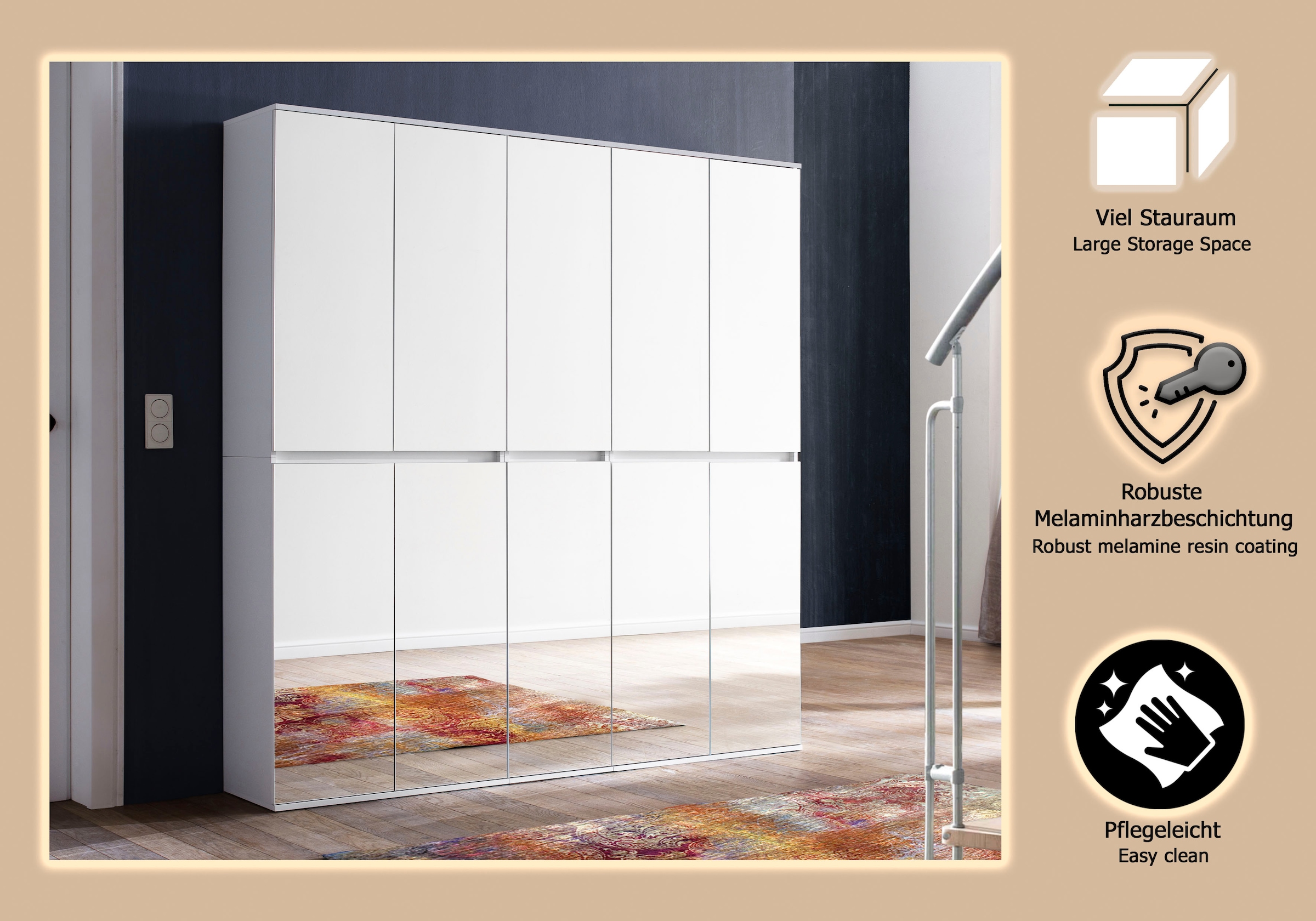 INOSIGN Garderoben-Set »Malcesine« 3 Stk. tlg.